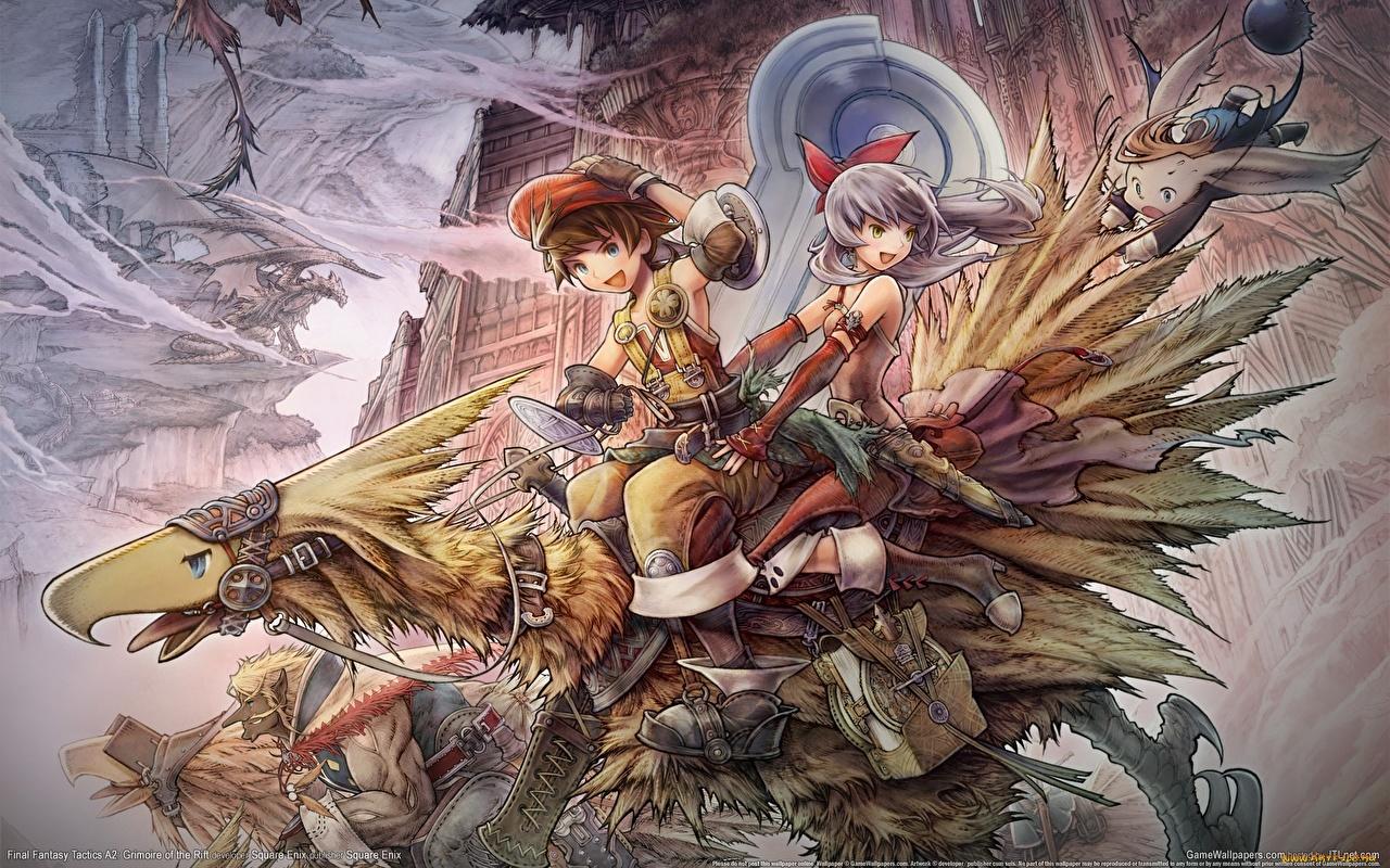 Wallpaper Final Fantasy Fantasy Tactics A2: Grimoire of the Rift