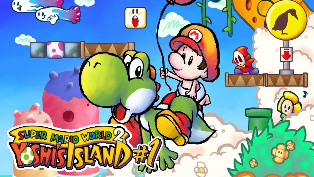 Gameplay do jogo Mario Yoshi Island: veja no que deu !!!