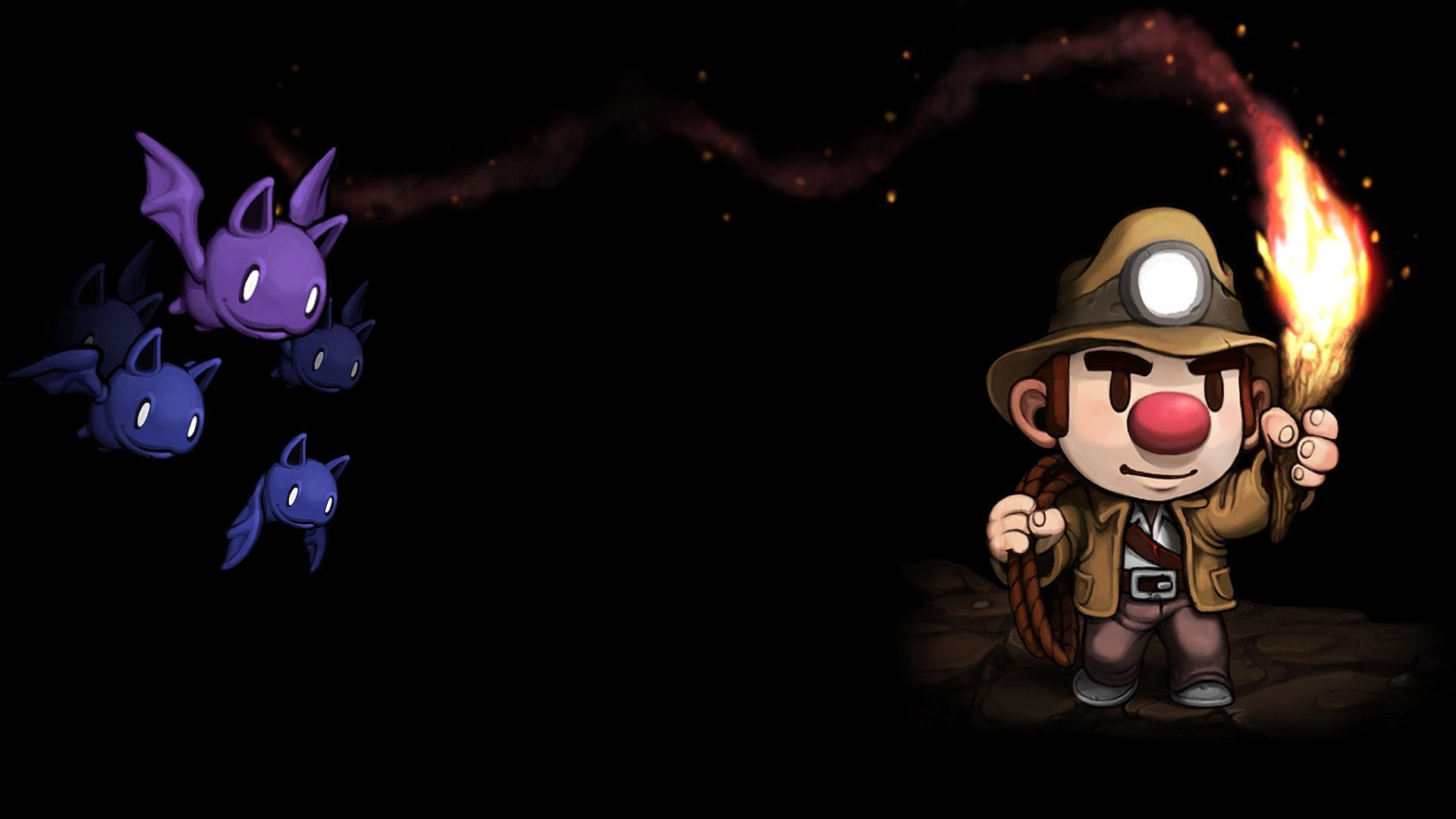 spelunky wallpaper game