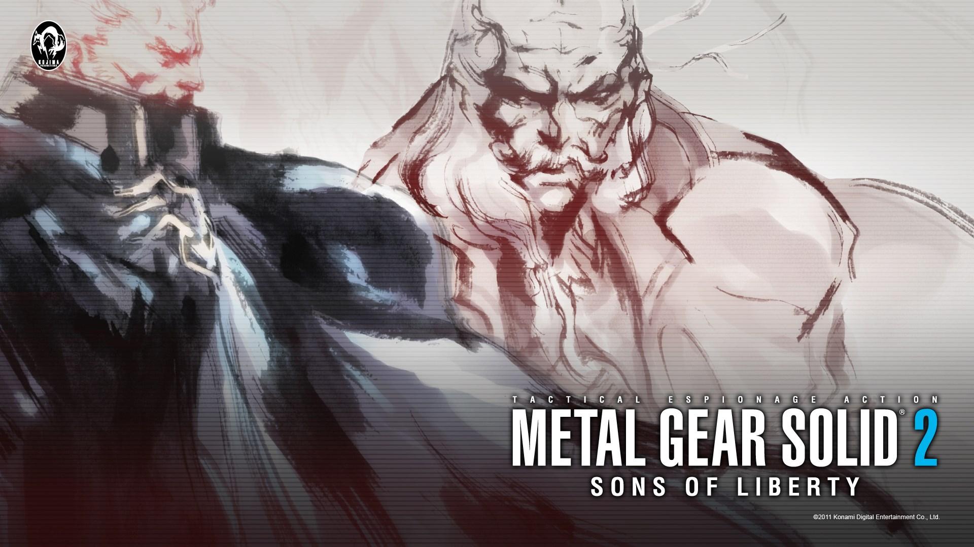 Metal Gear Solid 2: Sons of Liberty game wallpaper