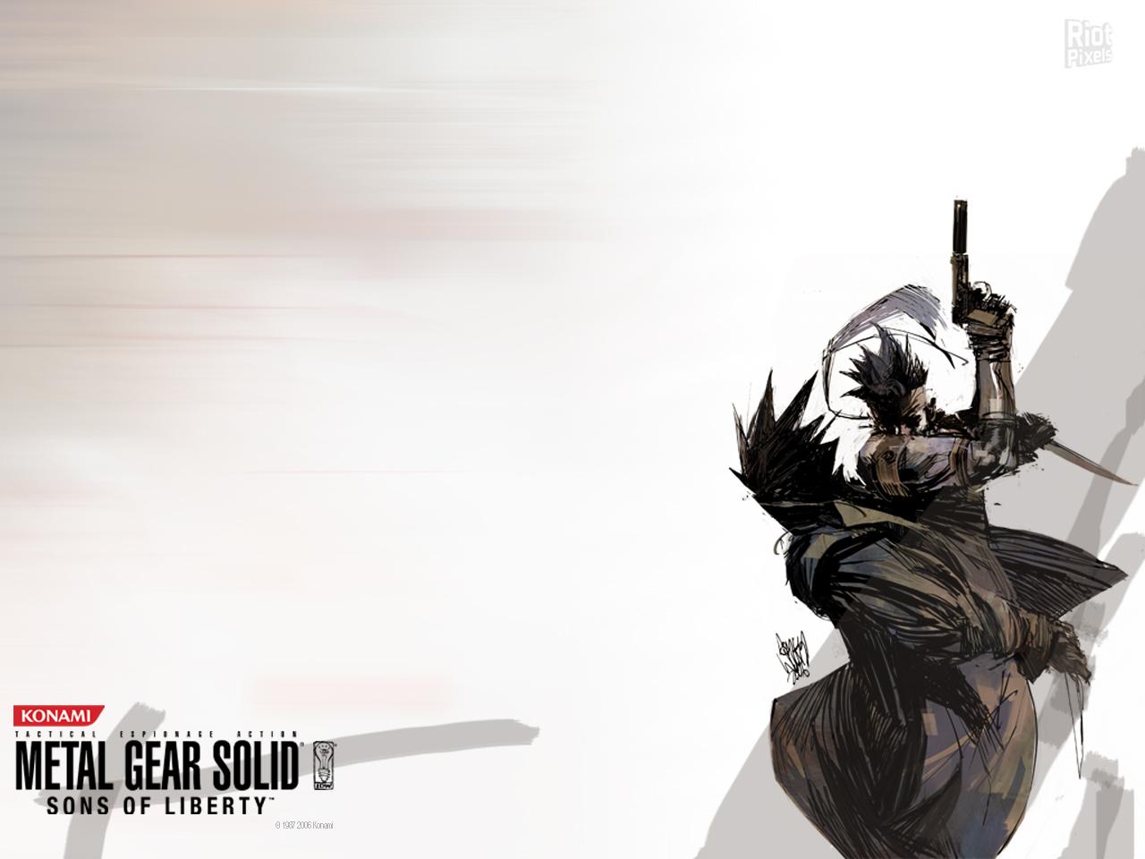 Metal Gear Solid 2: Sons of Liberty wallpaper at Riot Pixels