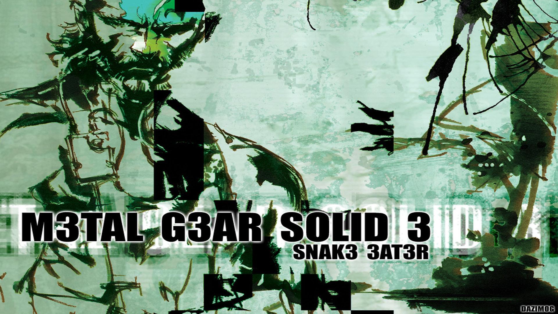 Download full HD 1920x1080 Metal Gear Solid 3: Snake Eater MGS 3