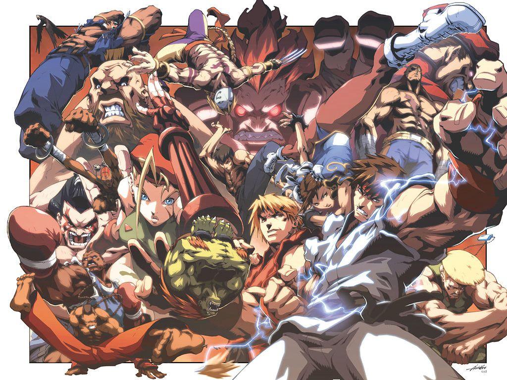 Video Game Street Fighter Wallpaper. Video Games Heroes Villains