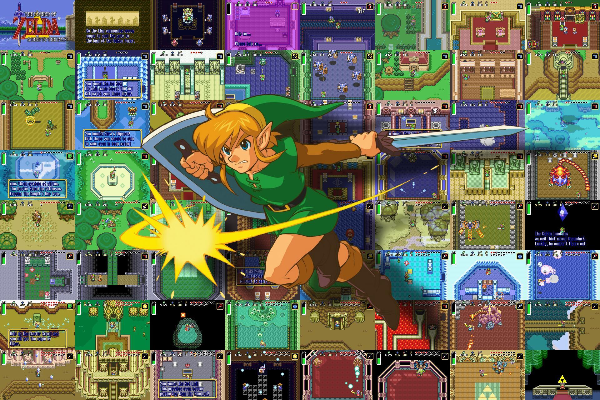 The Legend Of Zelda A Link To The Past Wallpapers