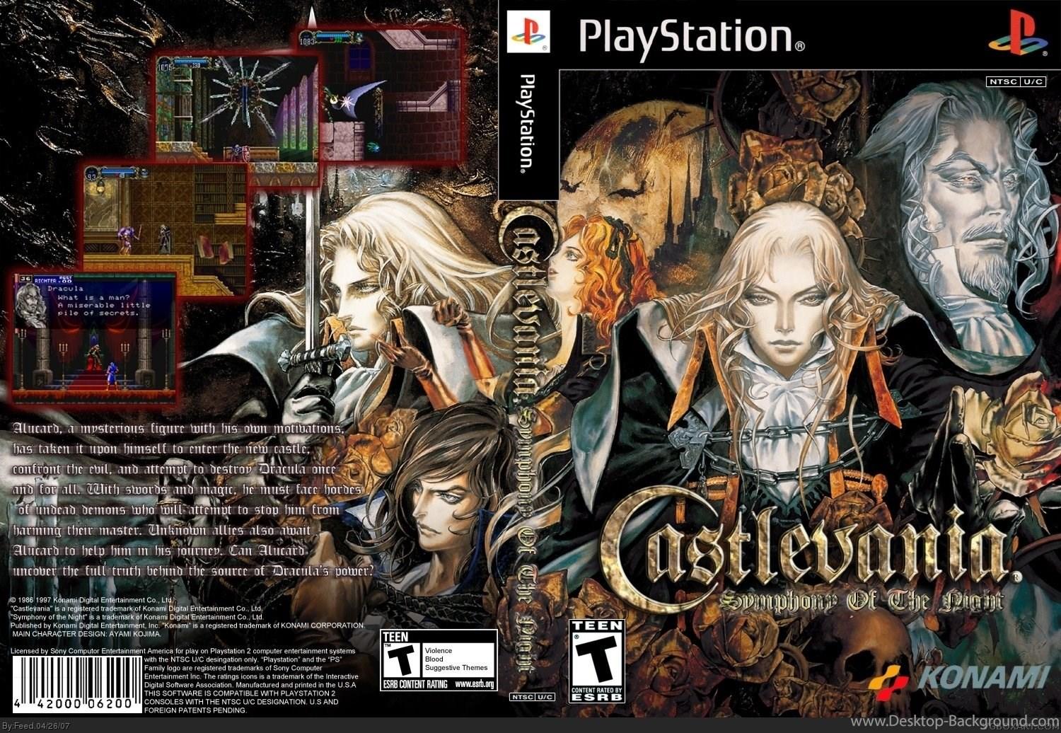 HD Castlevania Symphony Of The Night Wallpapers Desktop Backgrounds