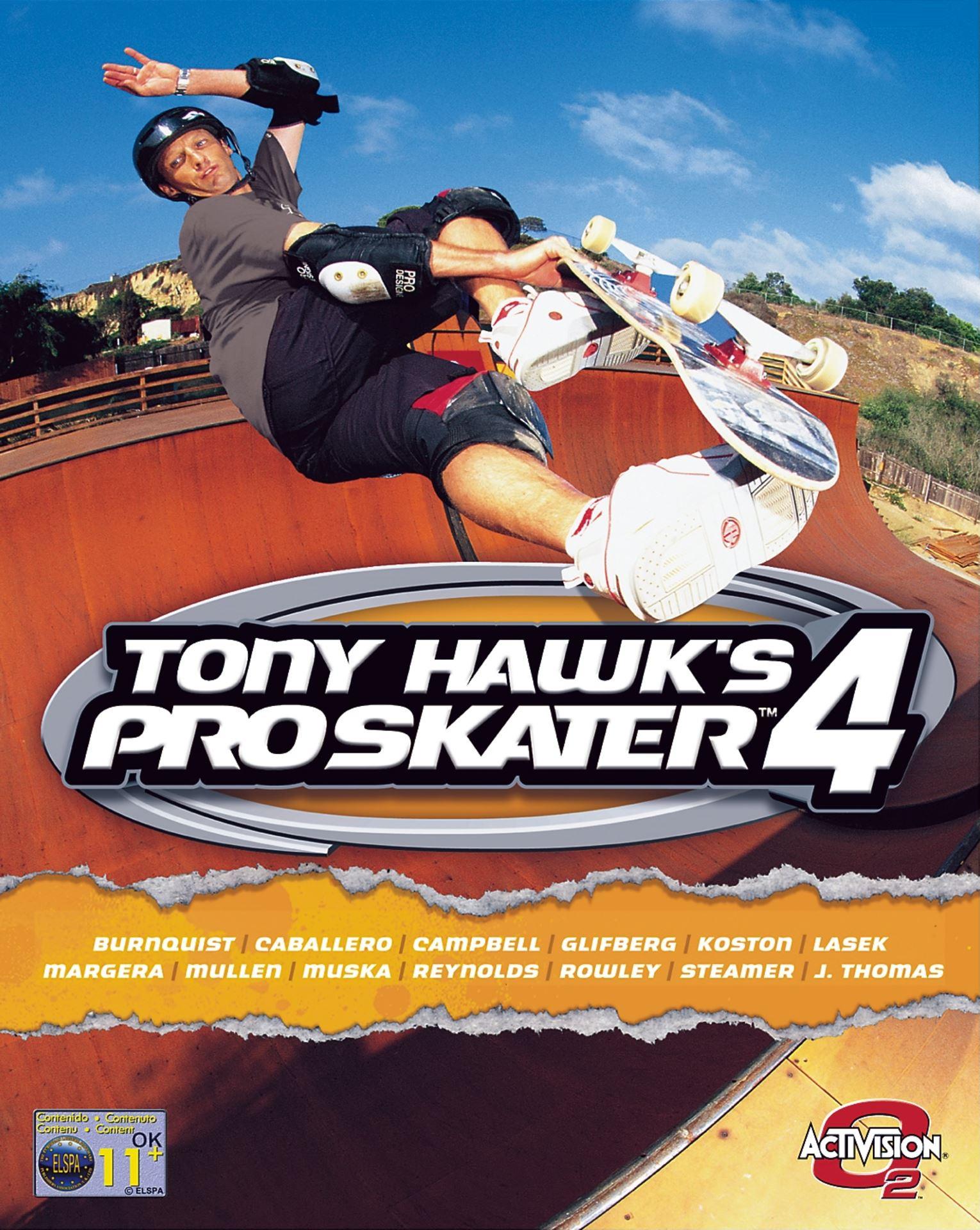Tony Hawk's Pro Skater 4. Tony Hawk's Games
