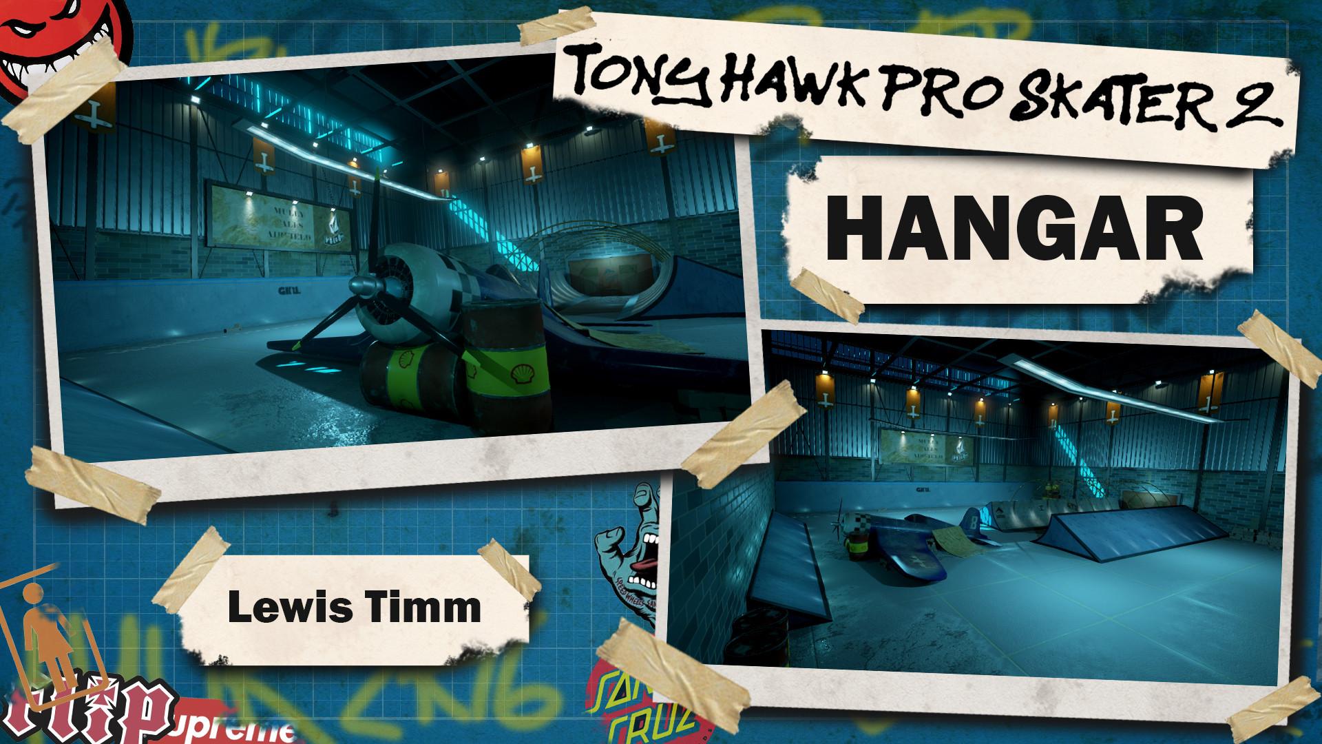 Unreal Engine 4 Hawk's Pro Skater 2 Hangar