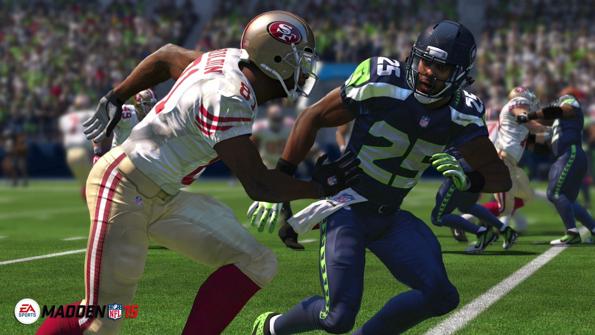 Download wallpaper 1920x1080 madden nfl game, players, sports HD