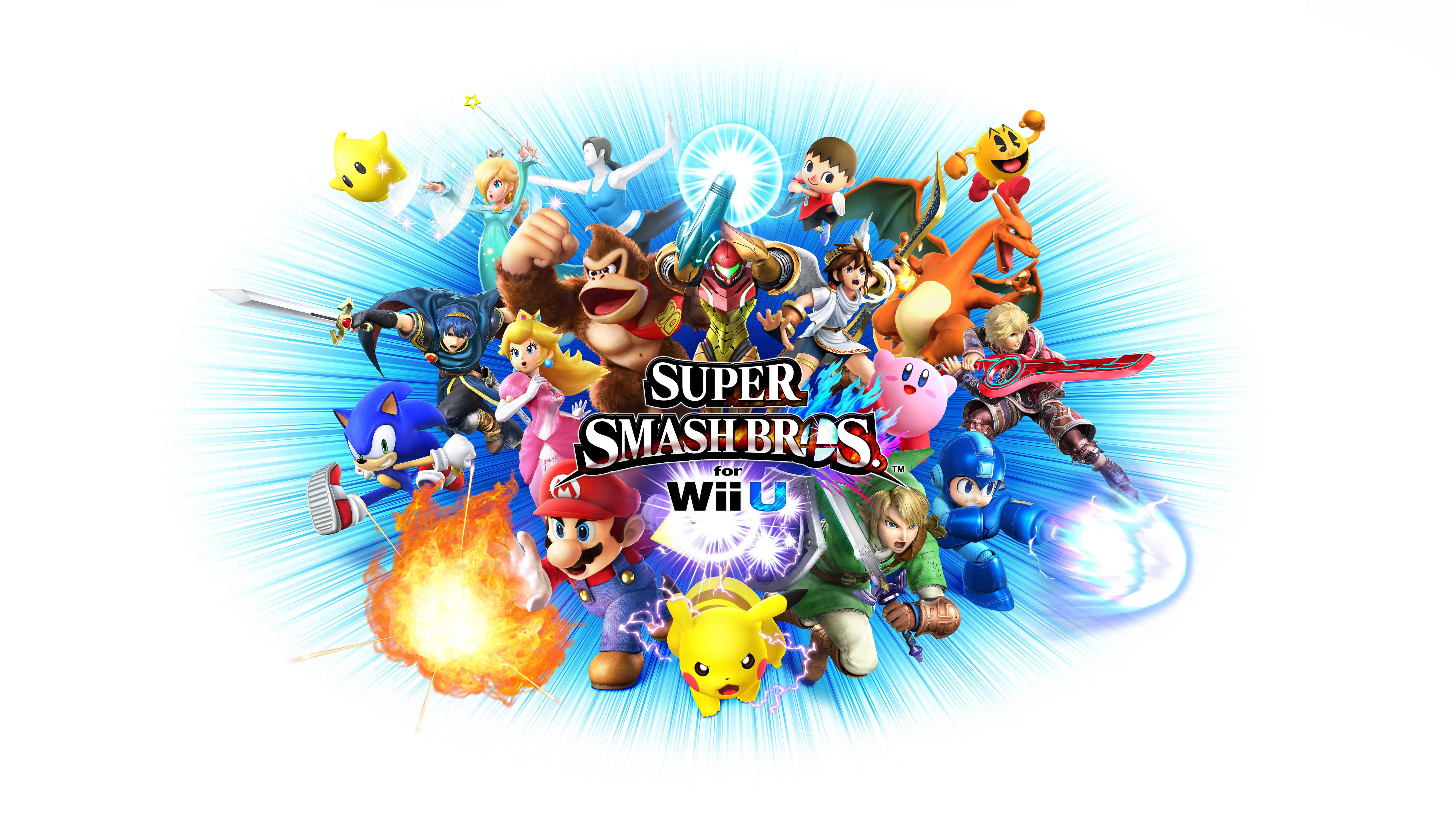 Super Smash Brothers Wii U UHD 8K Wallpaper