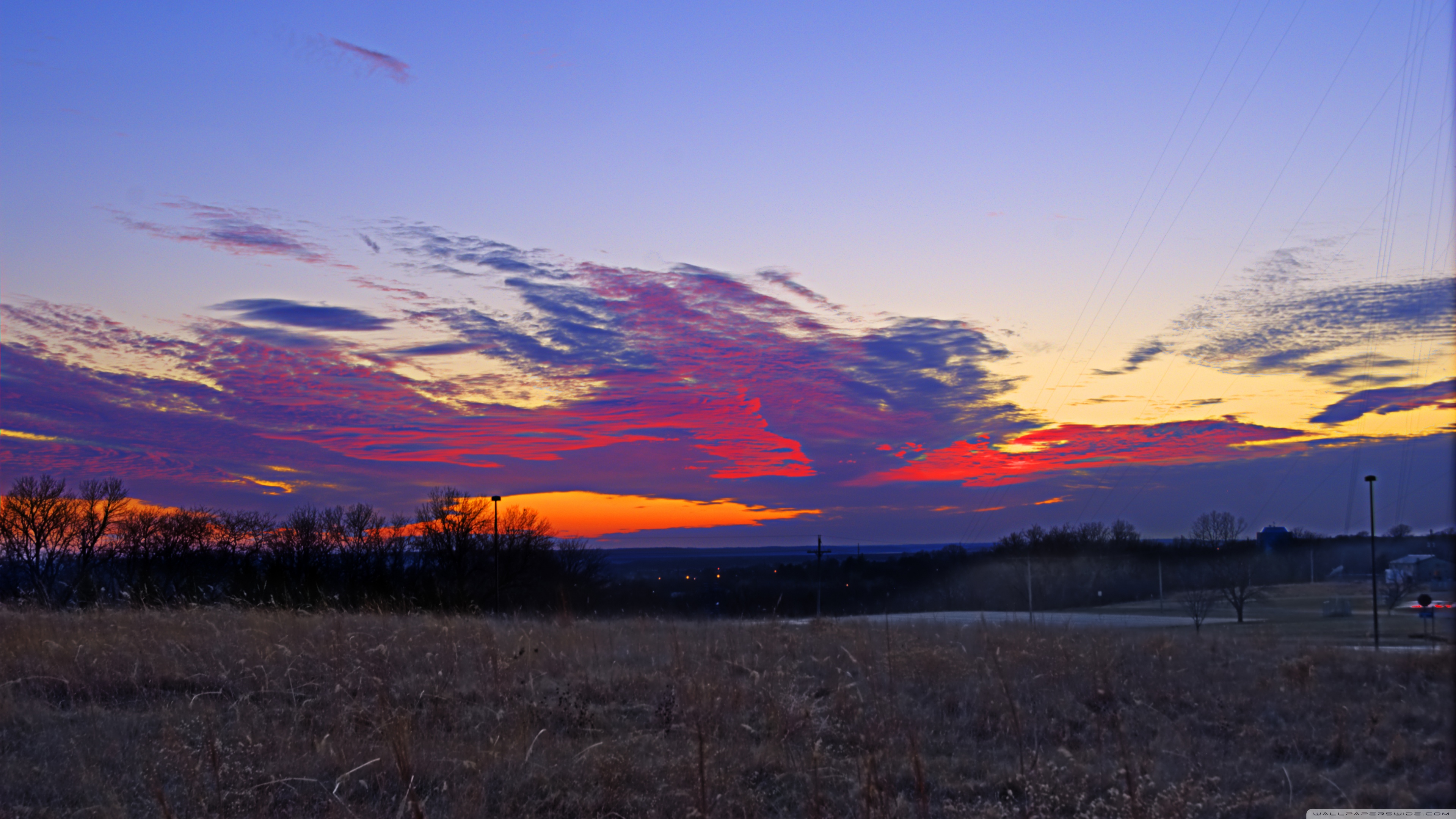 Sunset, Lawrence, Kansas ❤ 4K HD Desktop Wallpaper for • Wide