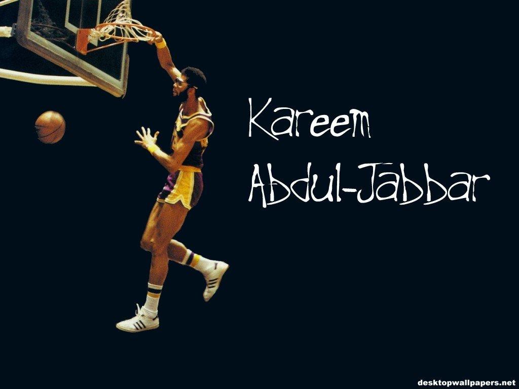Kareem Abdul Jabbar Angeles Lakers At DesktopWallpaper.net
