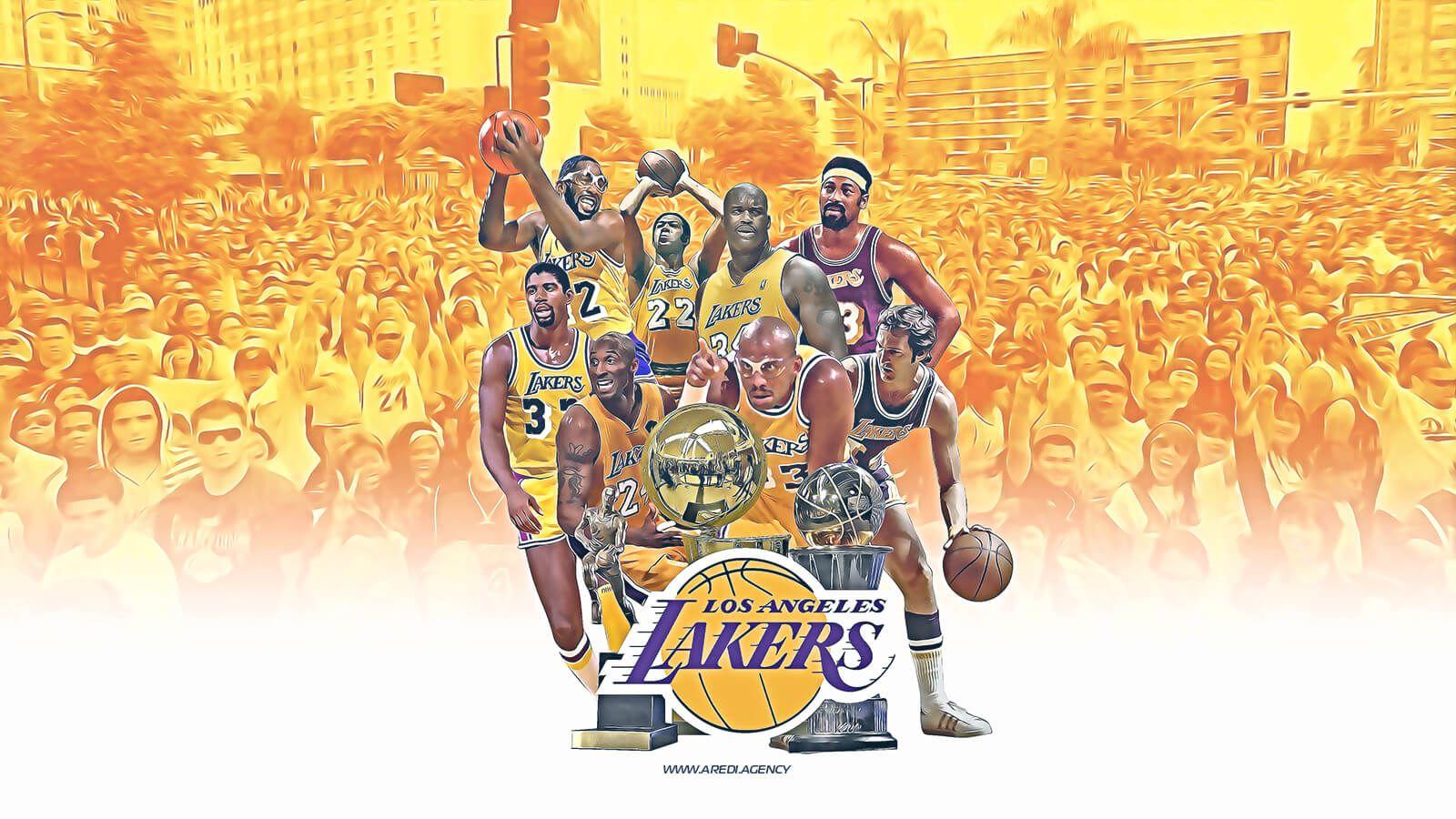 Infographics NBA. Los Angeles Lakers .com