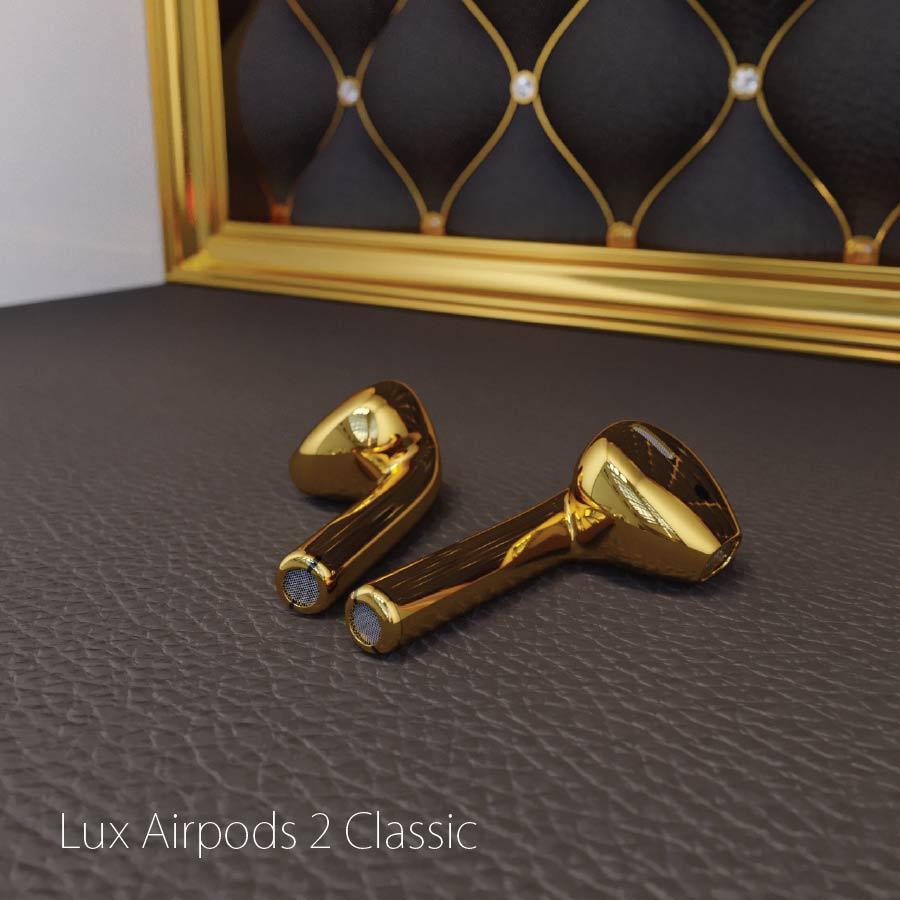 LUX AIRPODS 2. Lux iPhone XS and Lux Watch 4 in gold