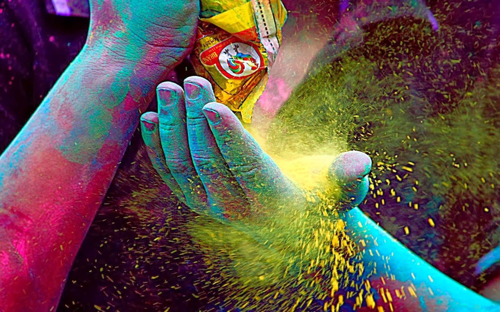 Colorful HD Wallpaper Free Download Wallpaper. Holi festival of colours, Holi image, Holi colors