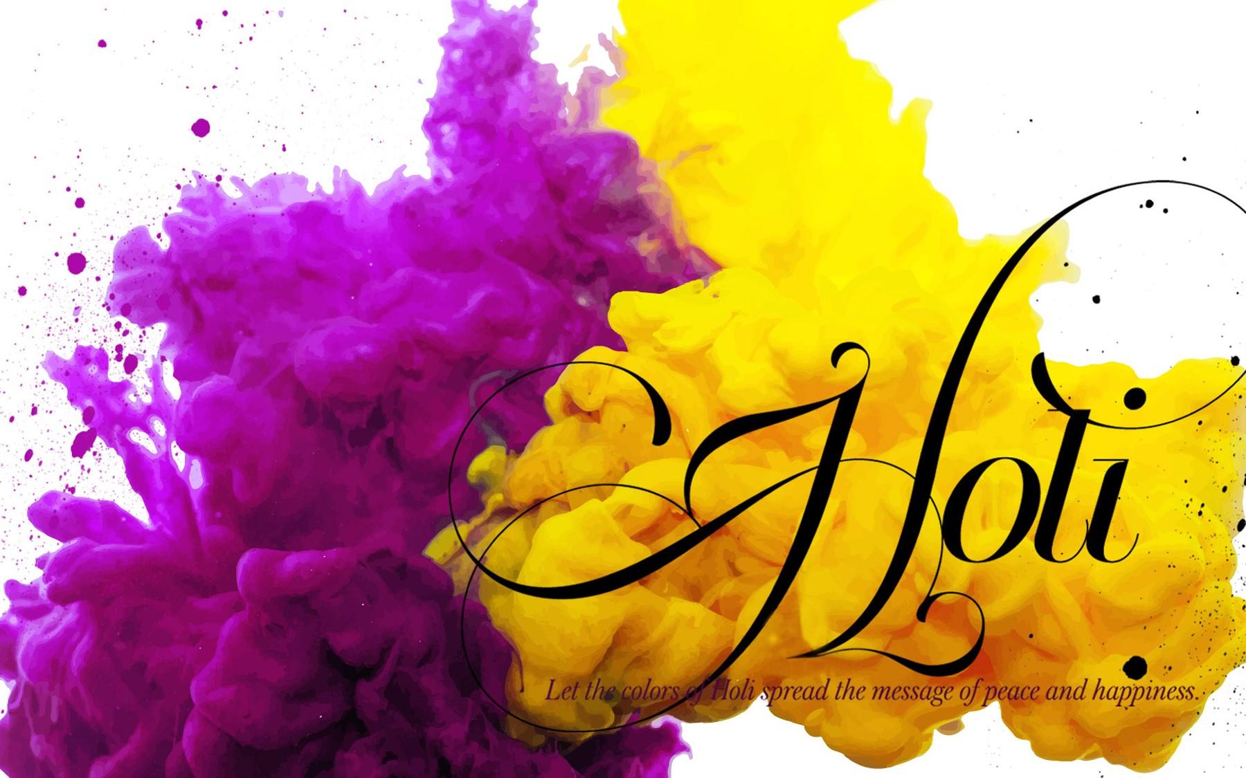 Colorful Happy Holi Image Wallpaper Picture for Whatsapp