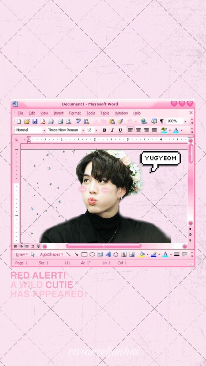 Yugyeom lockscreen discovered