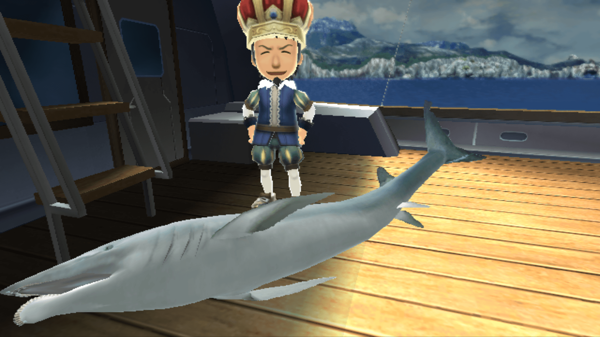 Helicoprion. Wii Fishing Resort