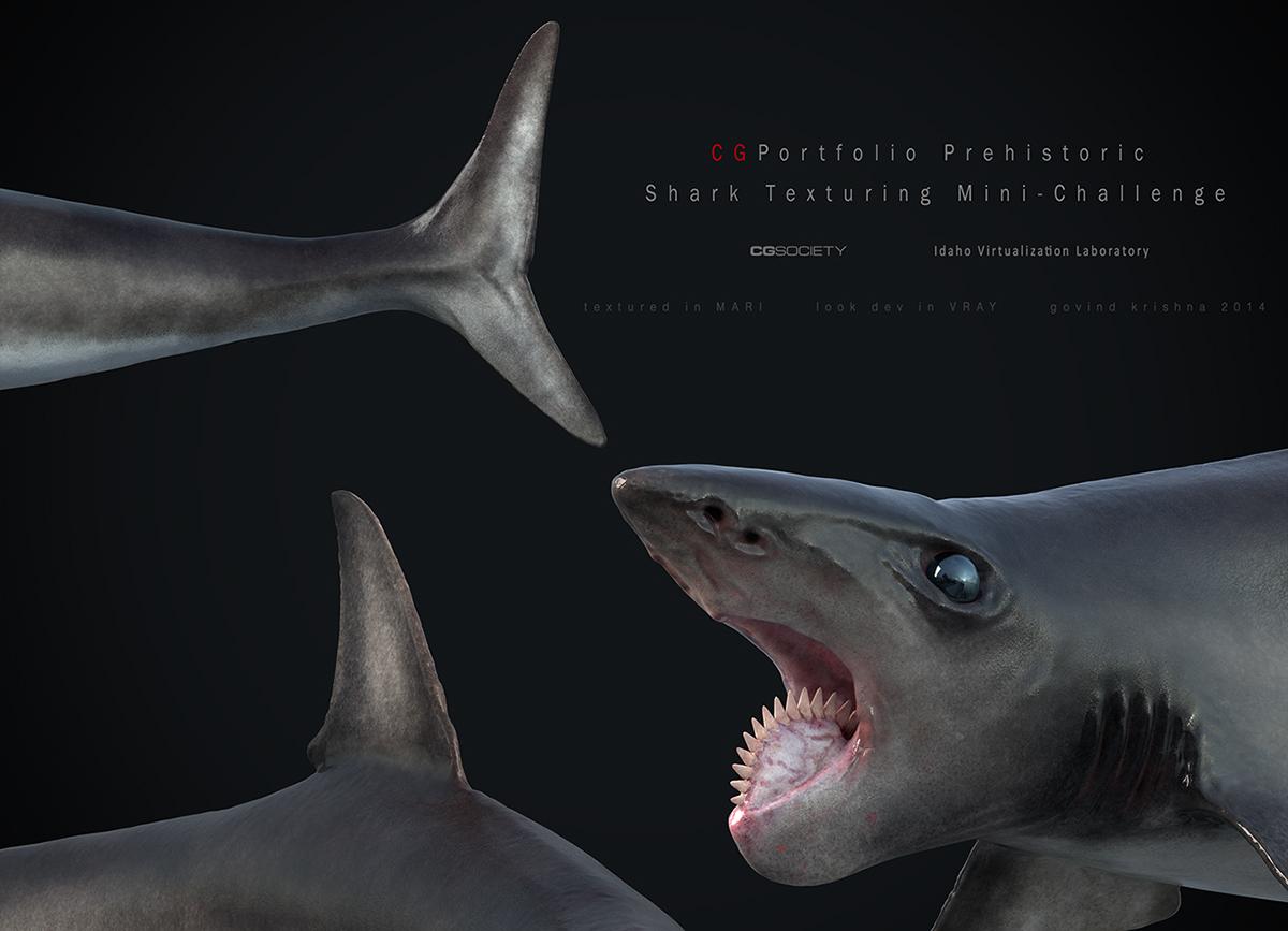 Helicoprion Texturing