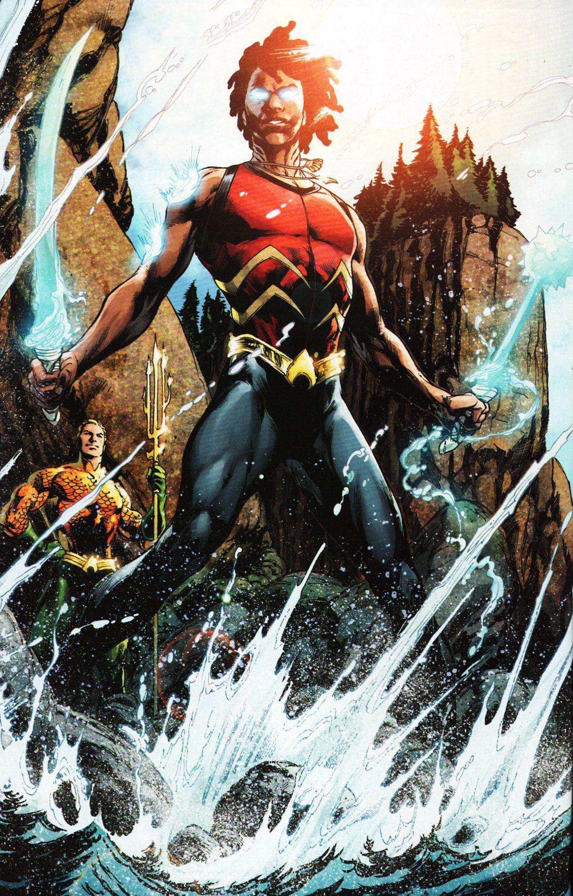 Kaldur'ahm (New Earth). Art. Dc comics heroes, Aquaman