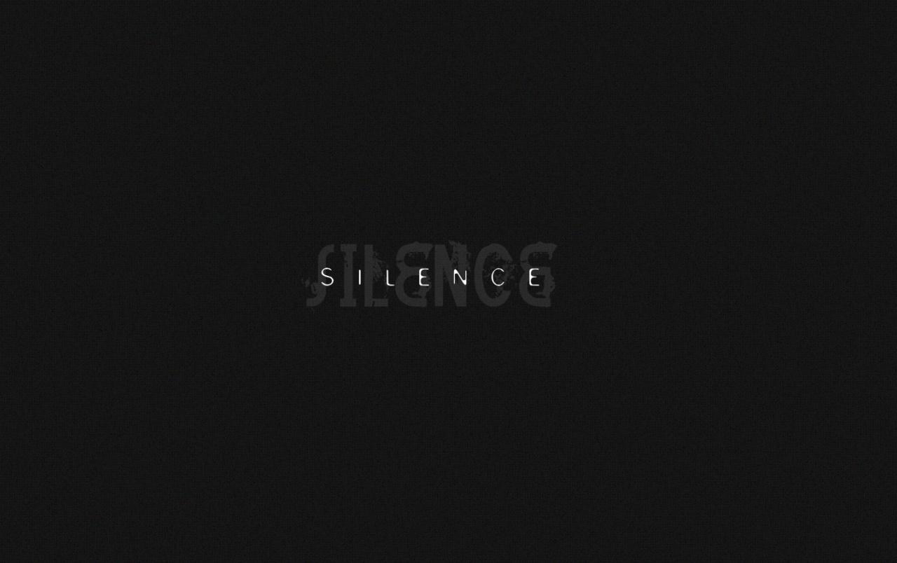 Silence wallpaper. Silence