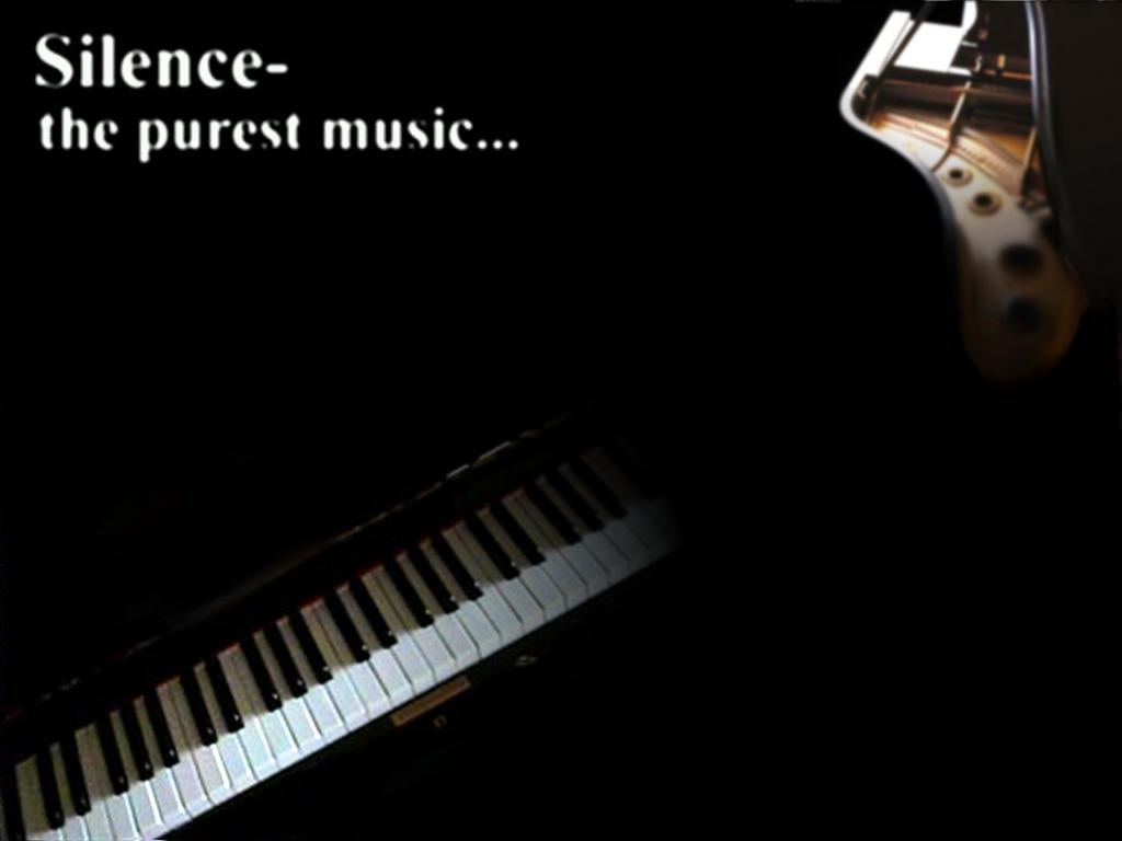Silence purest music Wallpaper