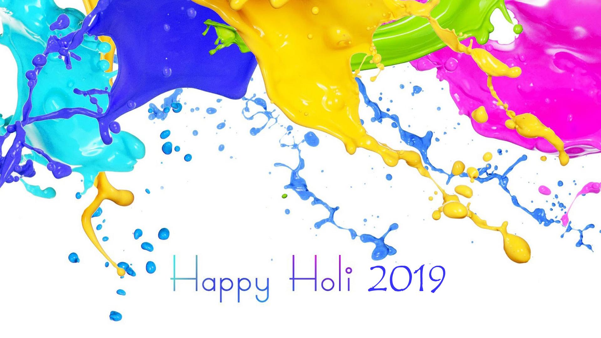 New Wallpaper for Happy Holi 2019 in HD Wallpaper. Wallpaper