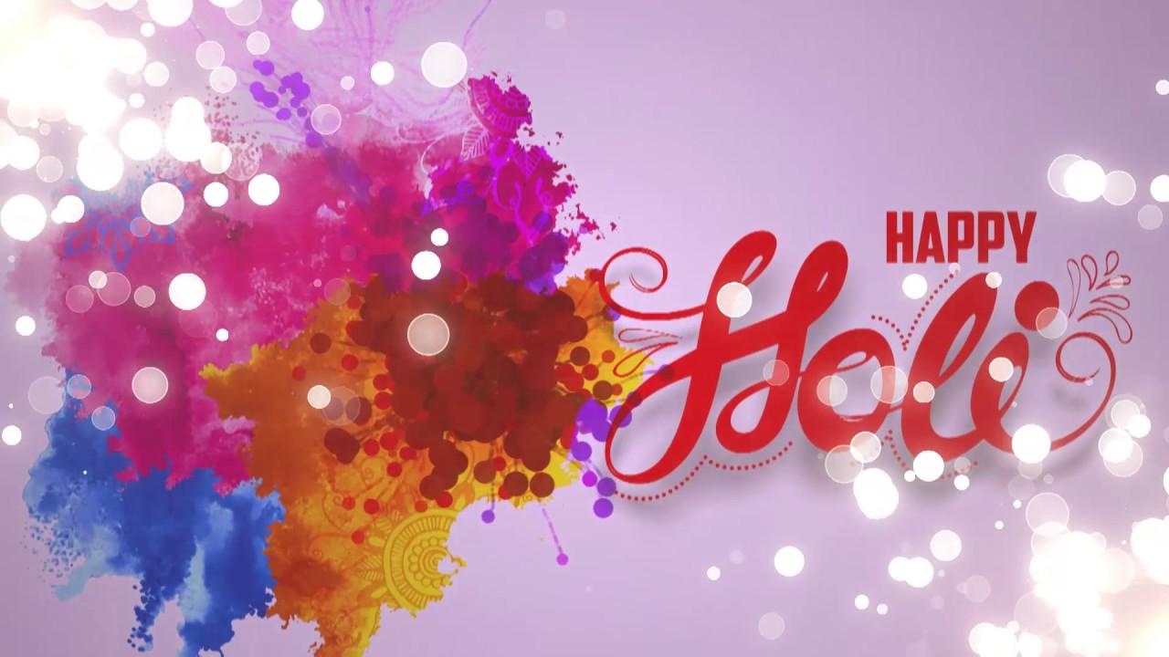 Happy Holi Wallpaper, Animation, Gifs, Song, whatsapp Video