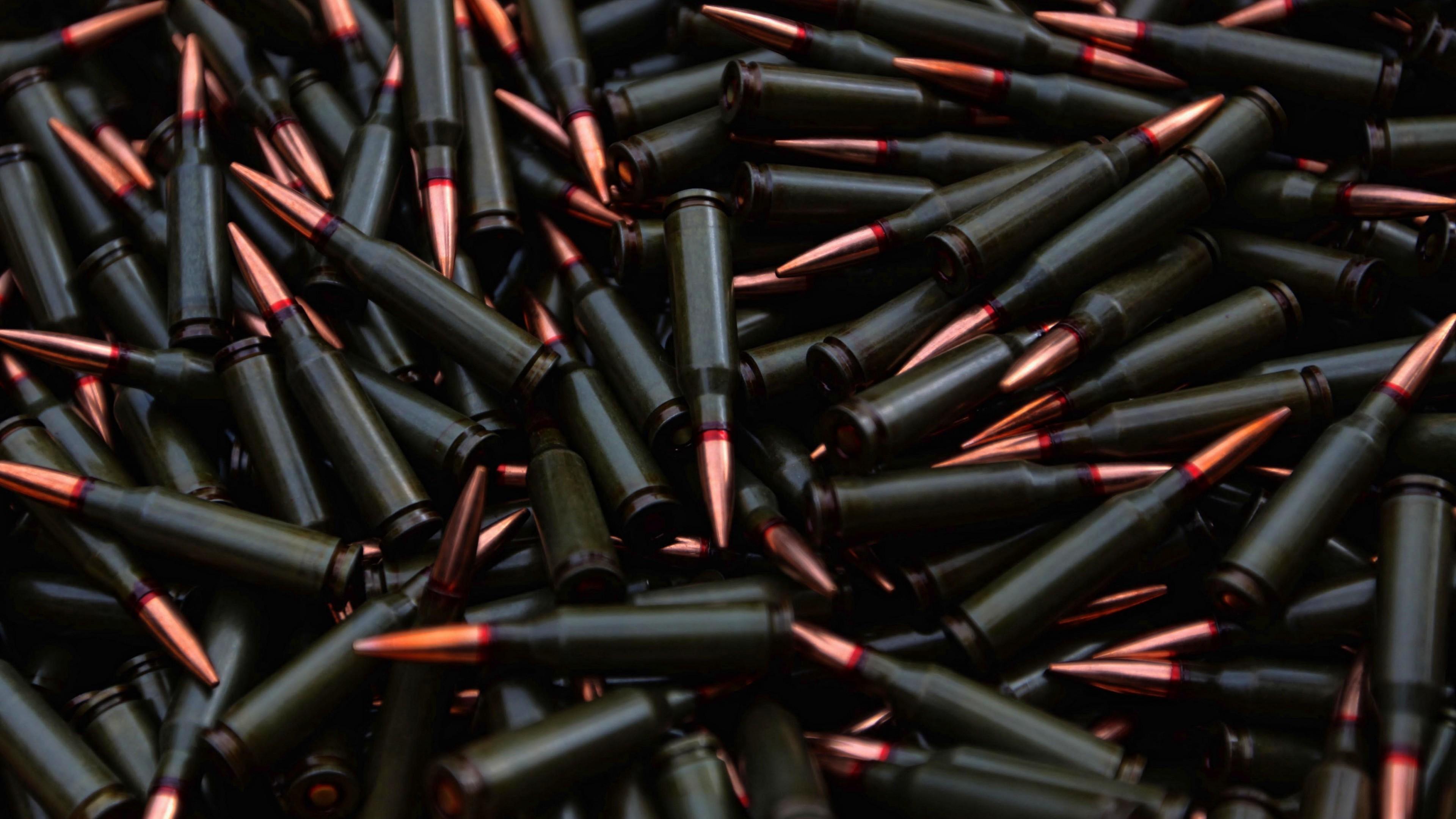 Wallpaper bullets, 4k, 5k wallpaper, ammunition, OS