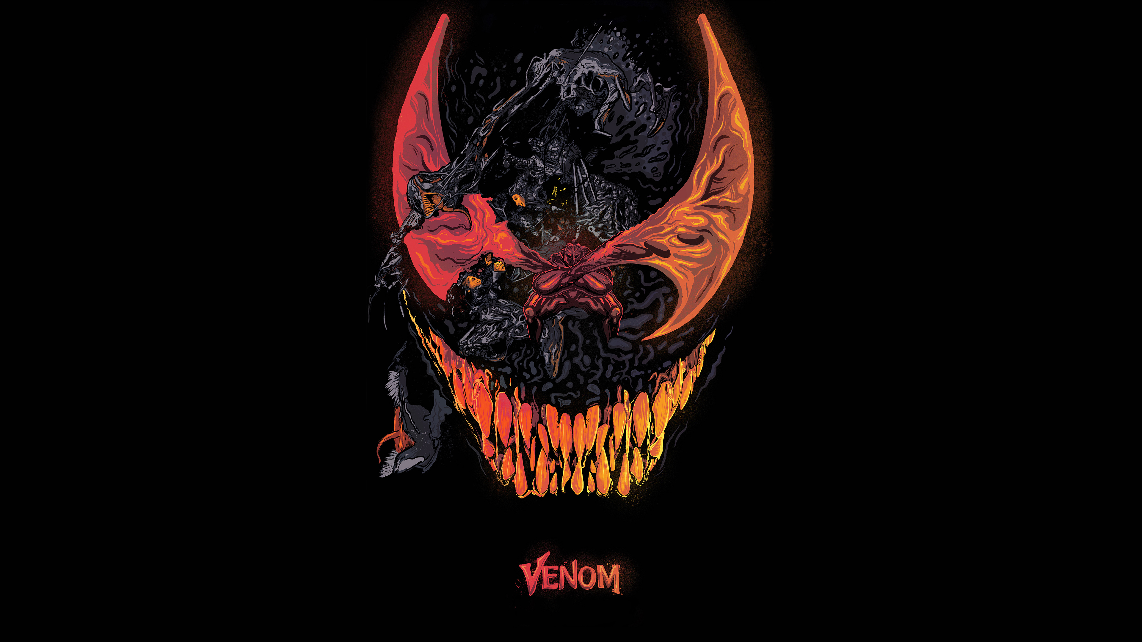 Red Venom Dark - 4k Wallpapers - 40.000+ ipad wallpapers 4k - 4k wallpaper  Pc