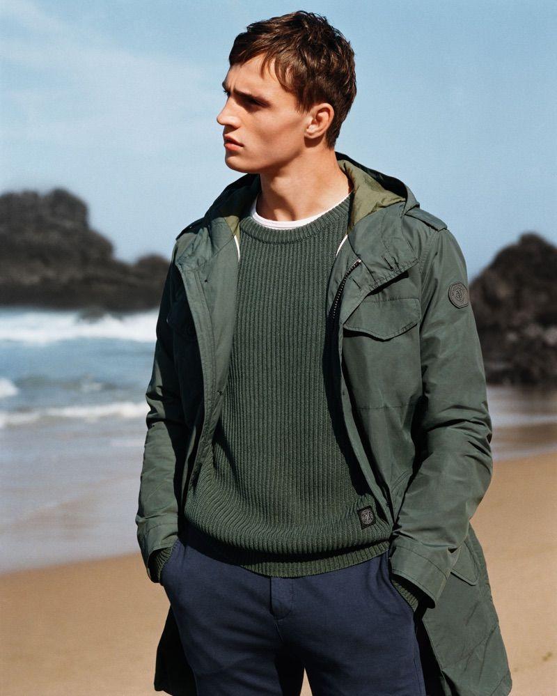 Julian Schneyder Hits the Beach for Marc O'Polo Spring '19 Campaign