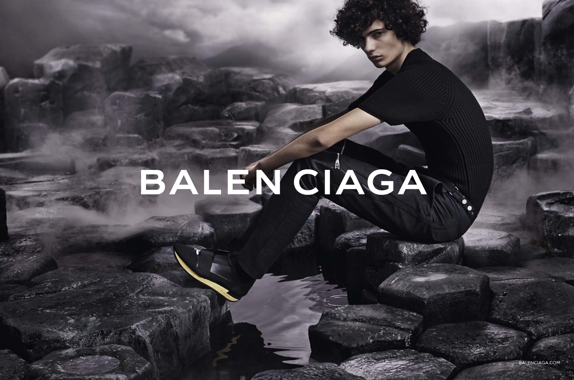 Balenciaga Goes Dark For Spring Summer 2015 Campaign Starring Piero