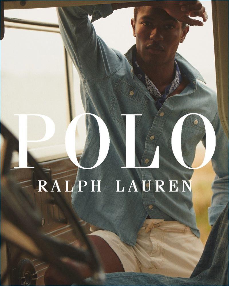 POLO Ralph Lauren. Summer 2018. Men's Campaign. Hamid Onifade