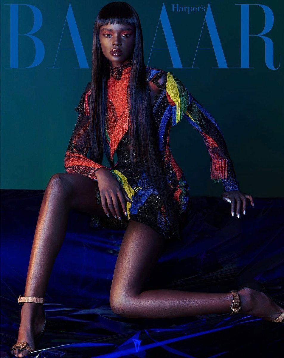 VERSACE Fall 2018 Ready To Wear Editorial Cover For HARPERS BAZAAR