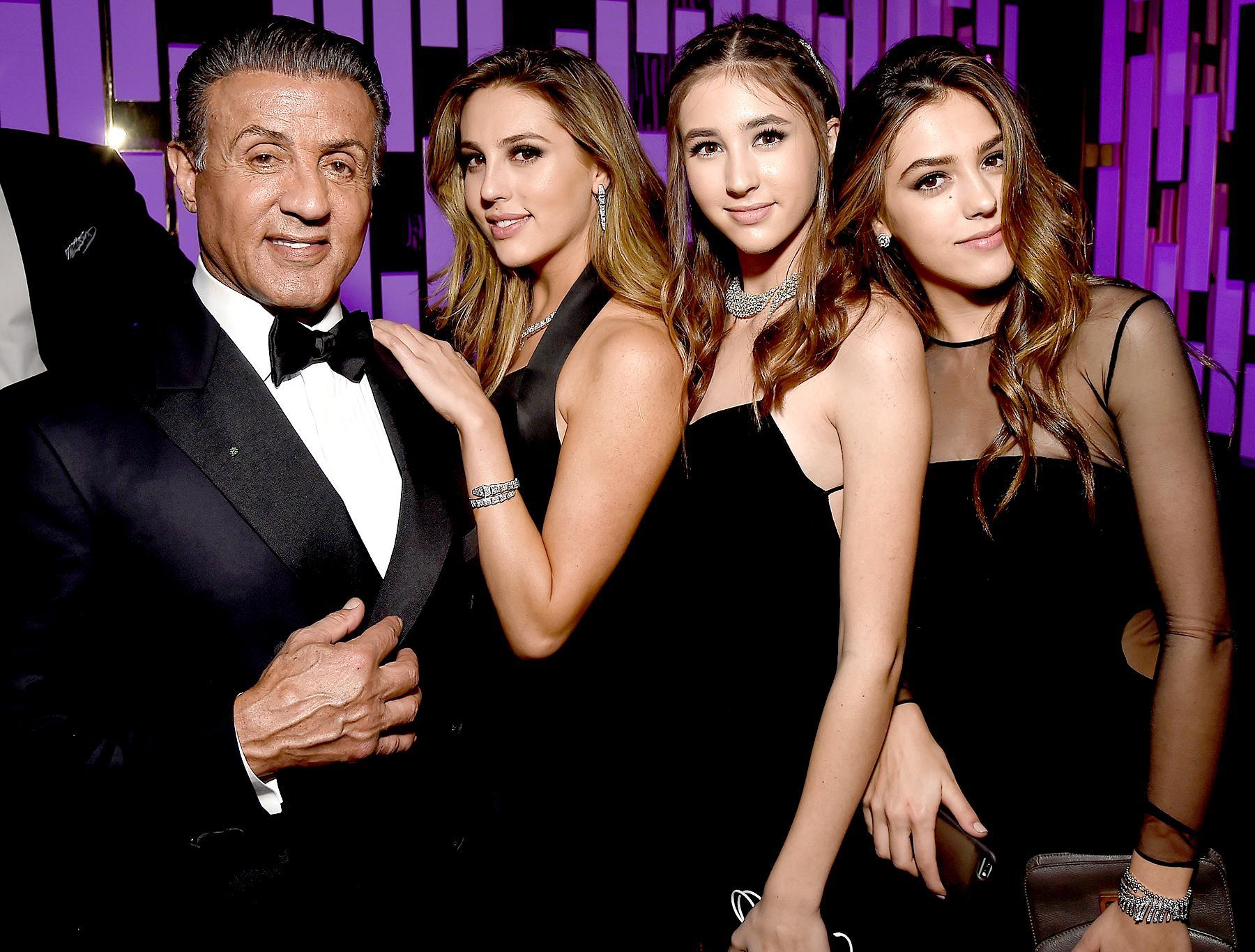 Sylvester Stallone's Daughters Stole Liam Hemsworth's Number