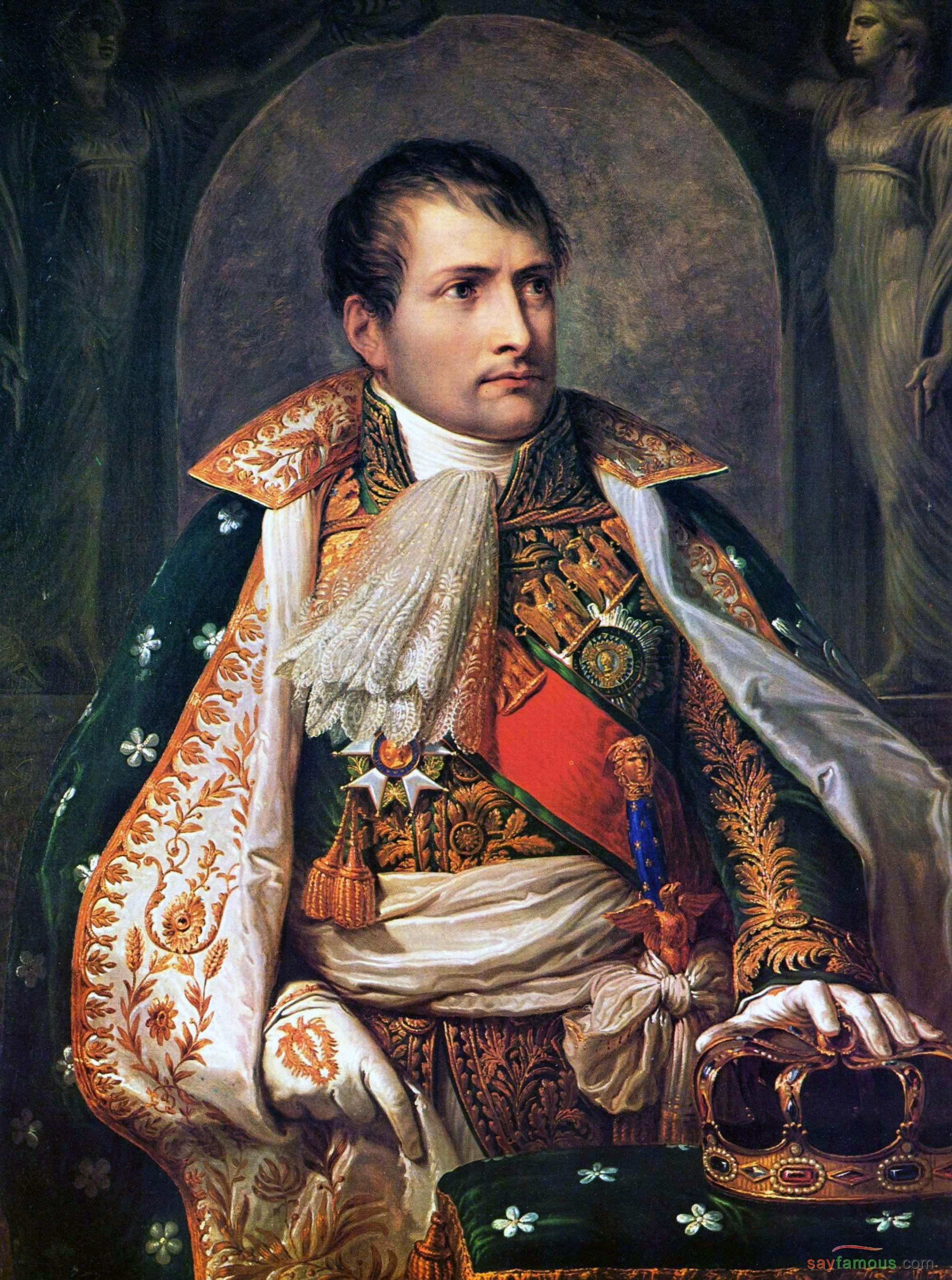 French god of war Napoleon Bonaparte (HD desktop wallpaper 2)