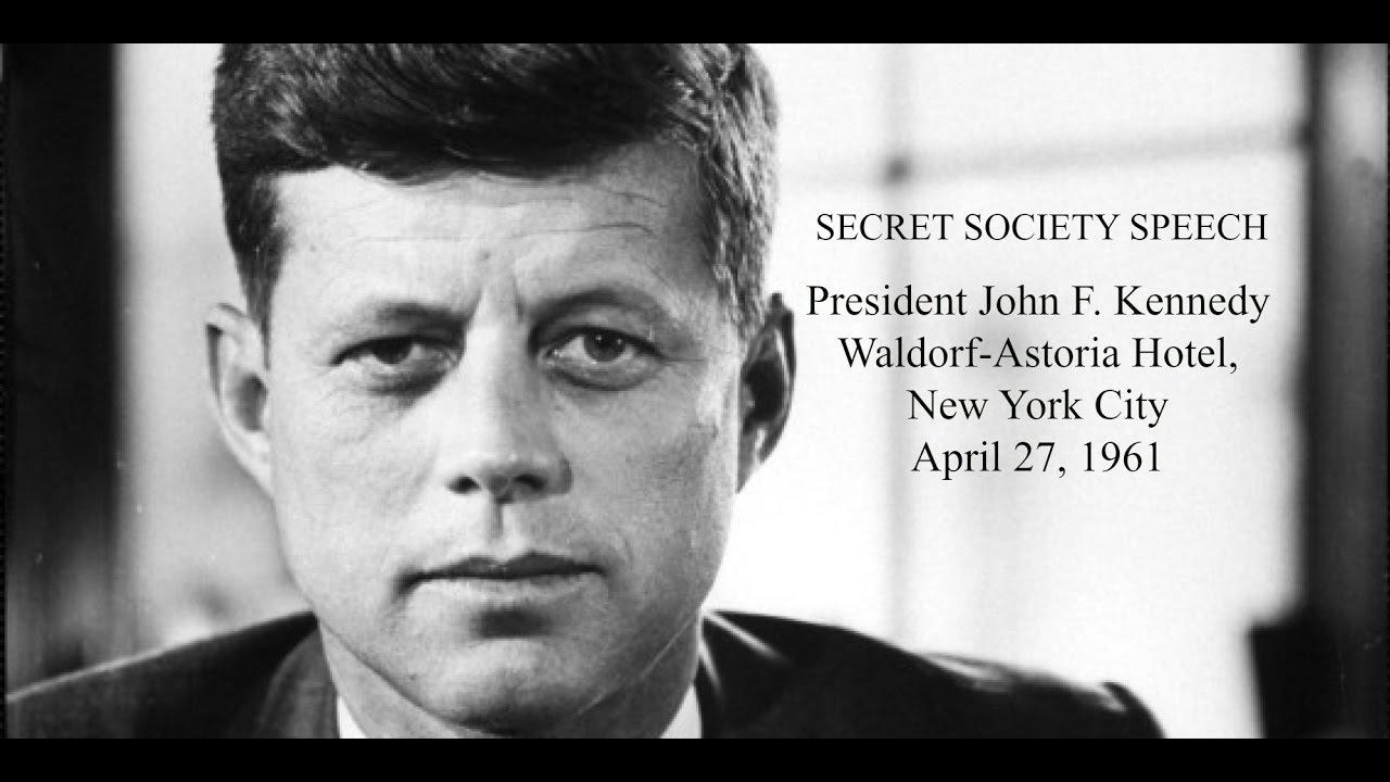 JFK Secret Societies Speech