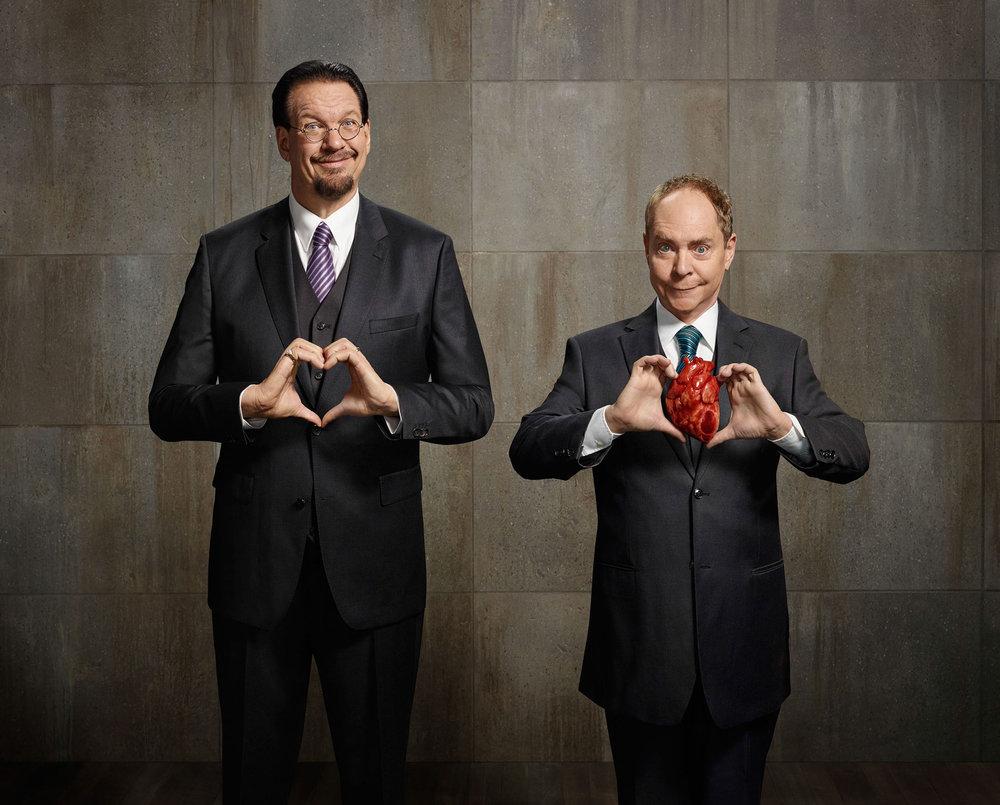 Penn and Teller image Love HD wallpaper and background photo