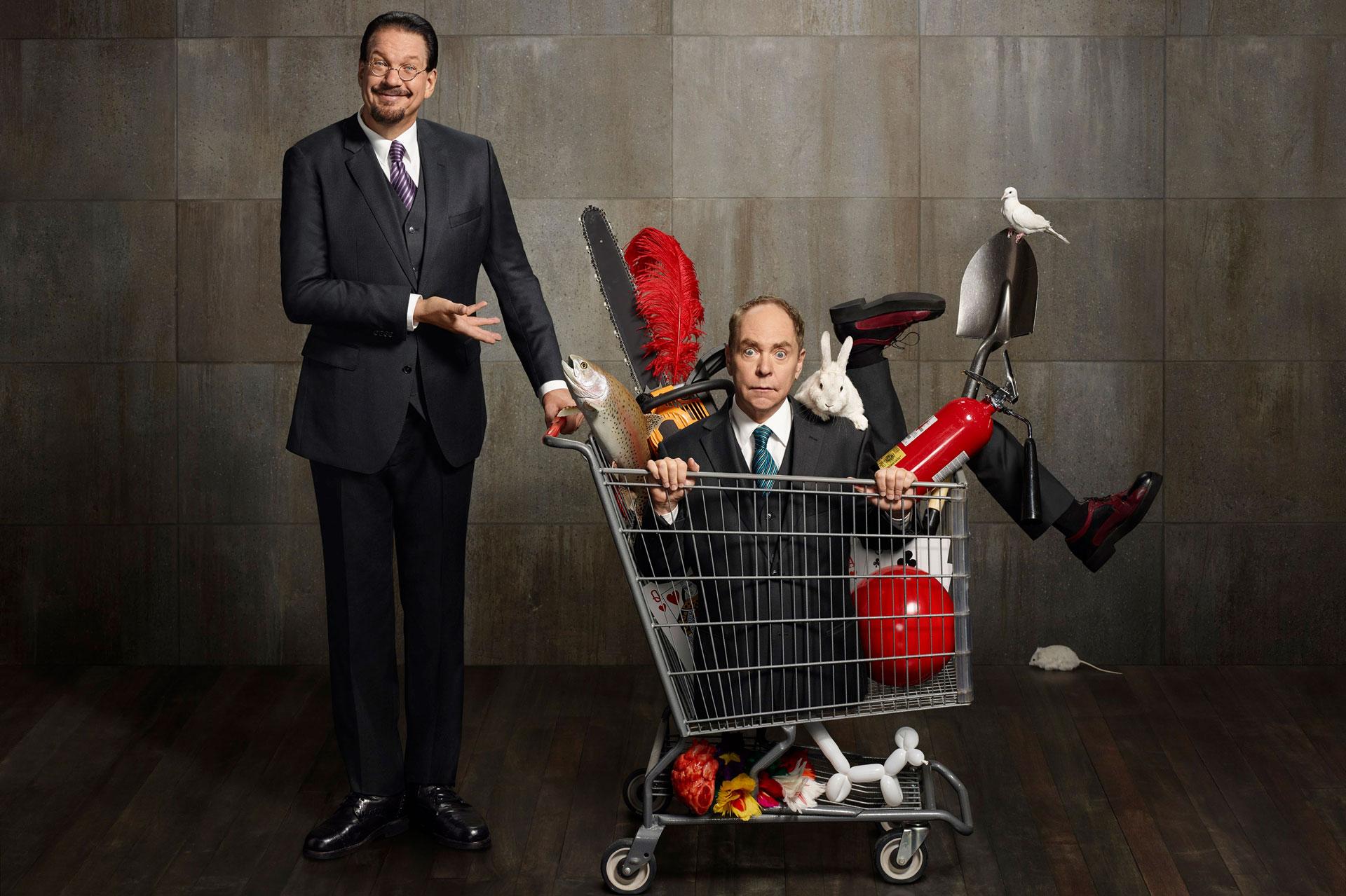 Penn and Teller image Shoppingcart 2016 HD wallpaper and background
