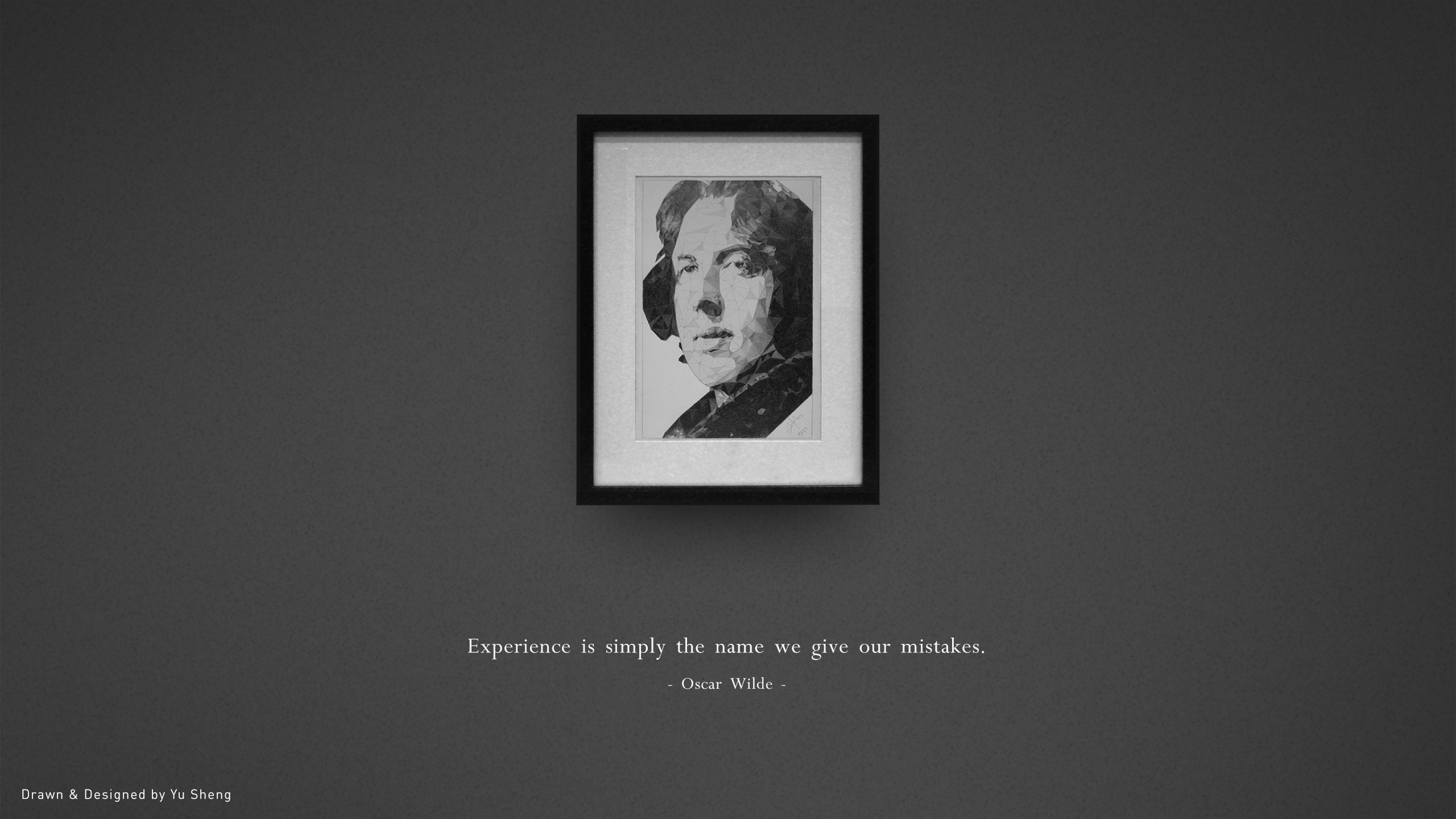 Oscar Wilde Wallpaper 2560