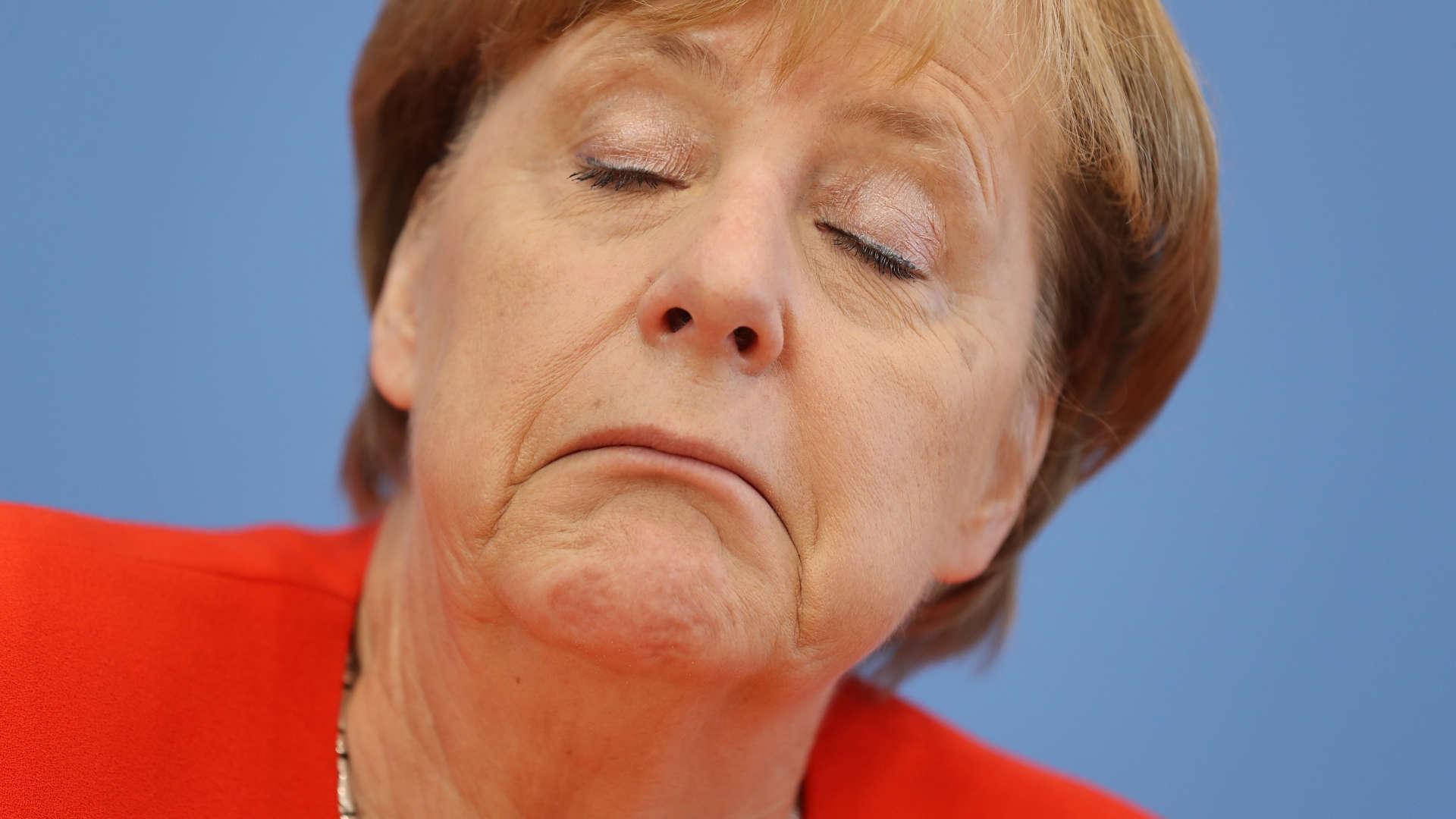 Zum 64. Geburtstag: Die lustigsten Gesichtsausdrücke von Kanzlerin