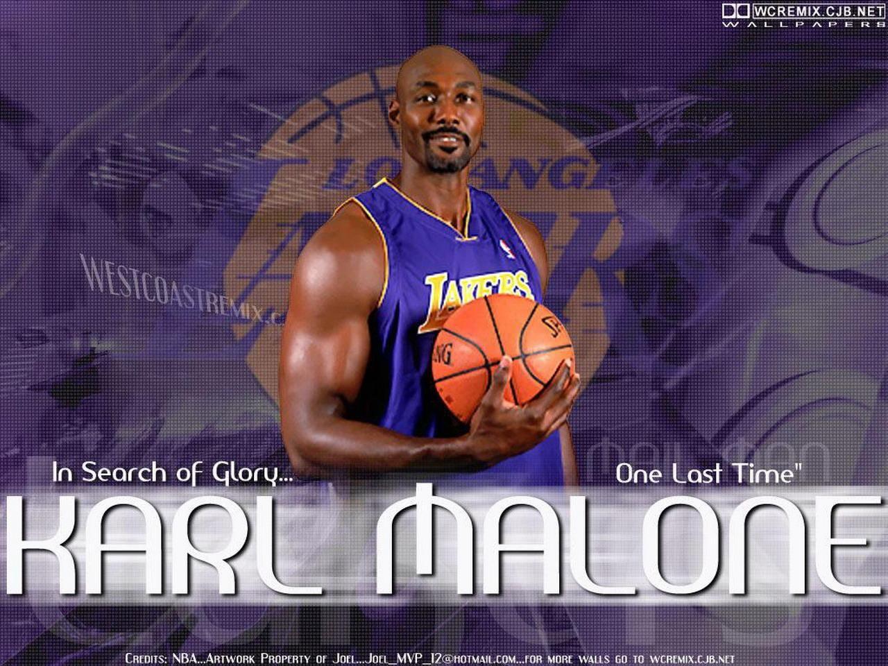 Karl Malone. Wallpaper KARL MALONE NBA TSEBA