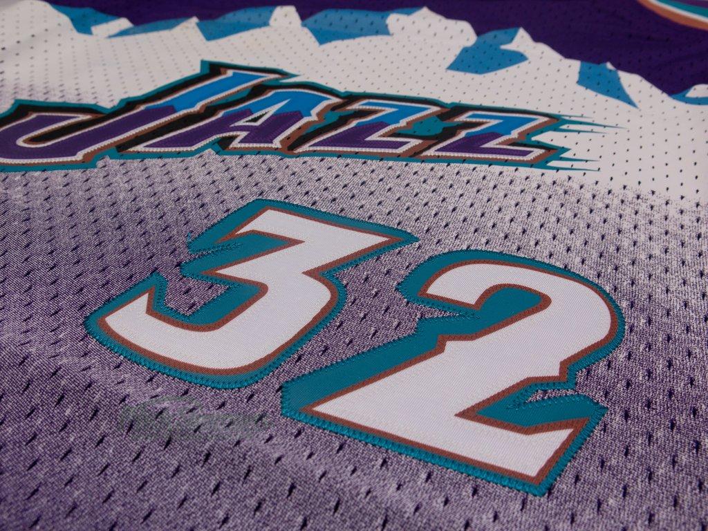 Buy Utah Jazz Karl Malone 1996 97 Hardwood Classics Road Jersey