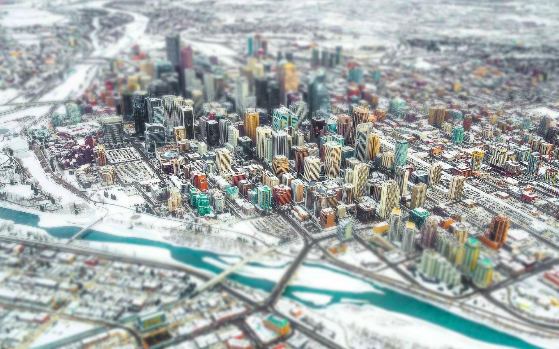Canada, #building, #winter, #urban, #snow, #Calgary, #river