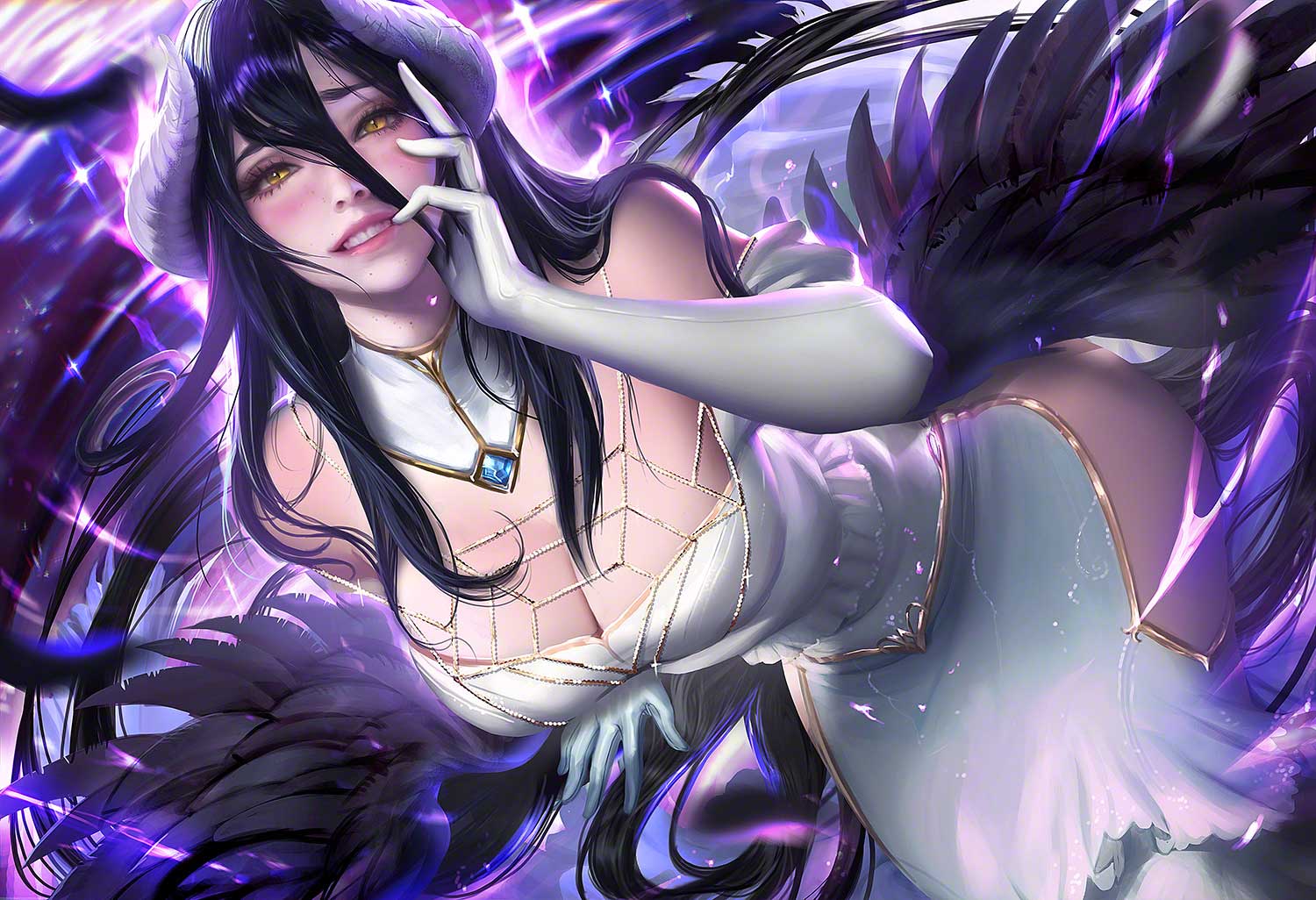 Overlord Albedo Wallpaper Engine Free. Download Wallpaper Engine Wallpaper FREE