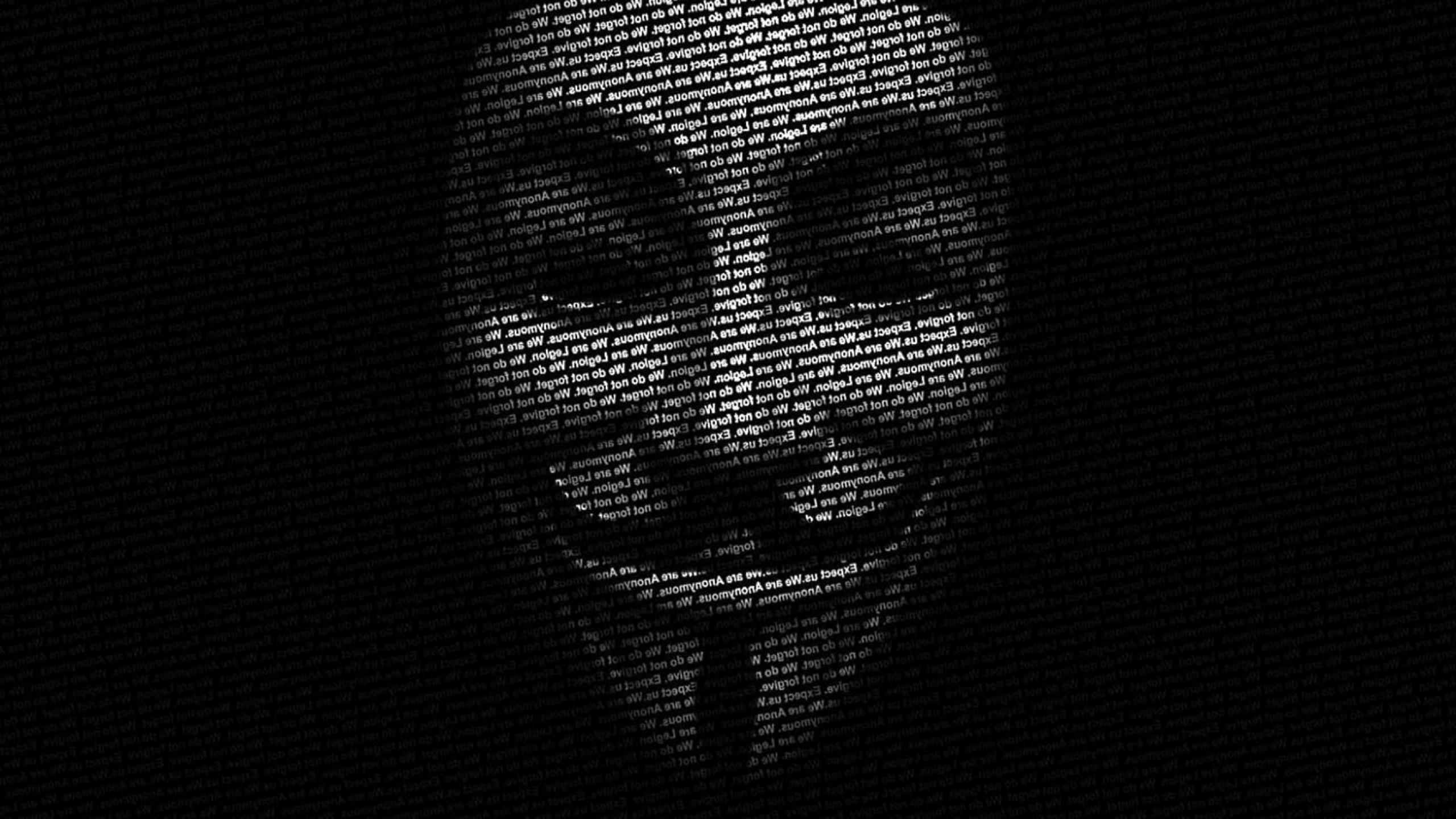 anonymous wallpaper 2560x1440