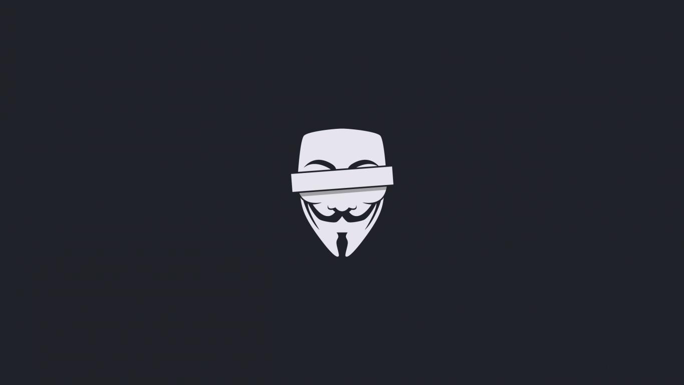 Anonymous Wallpaper 1366x768 HD Wallpaper, Background Image