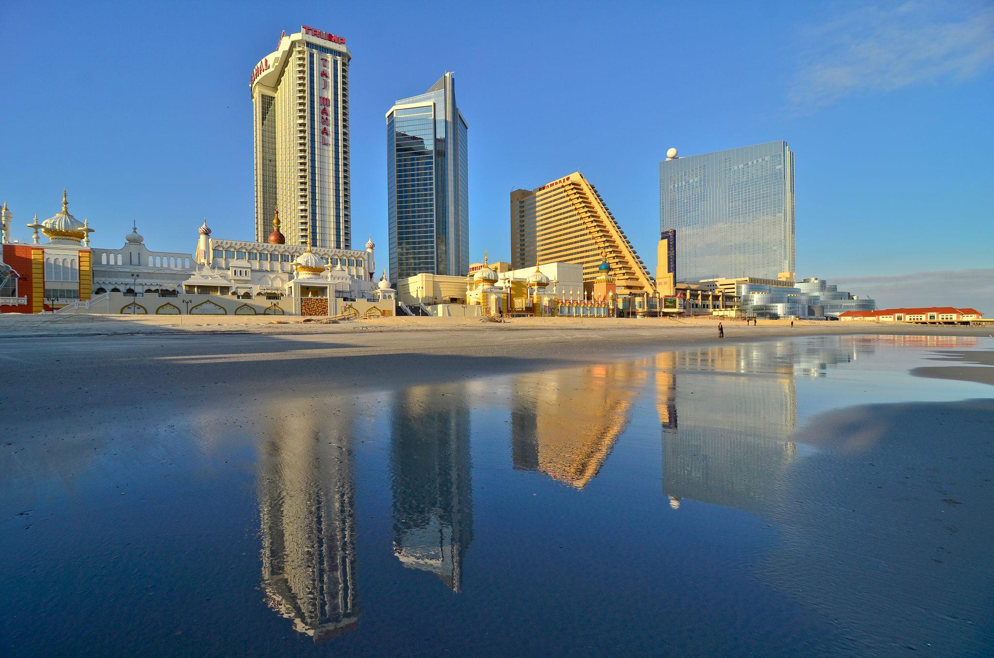 Atlantic City Hotels HD Wallpaper, Background Image