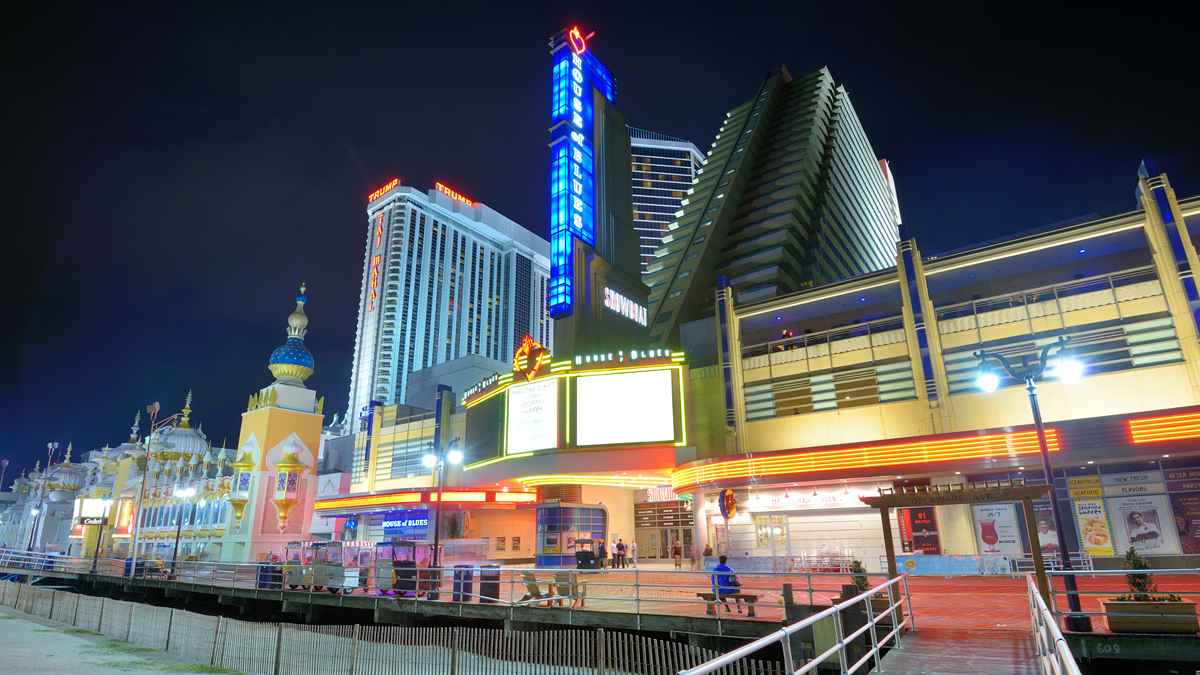 Atlantic City Attractions HD Wallpaper, Background Image