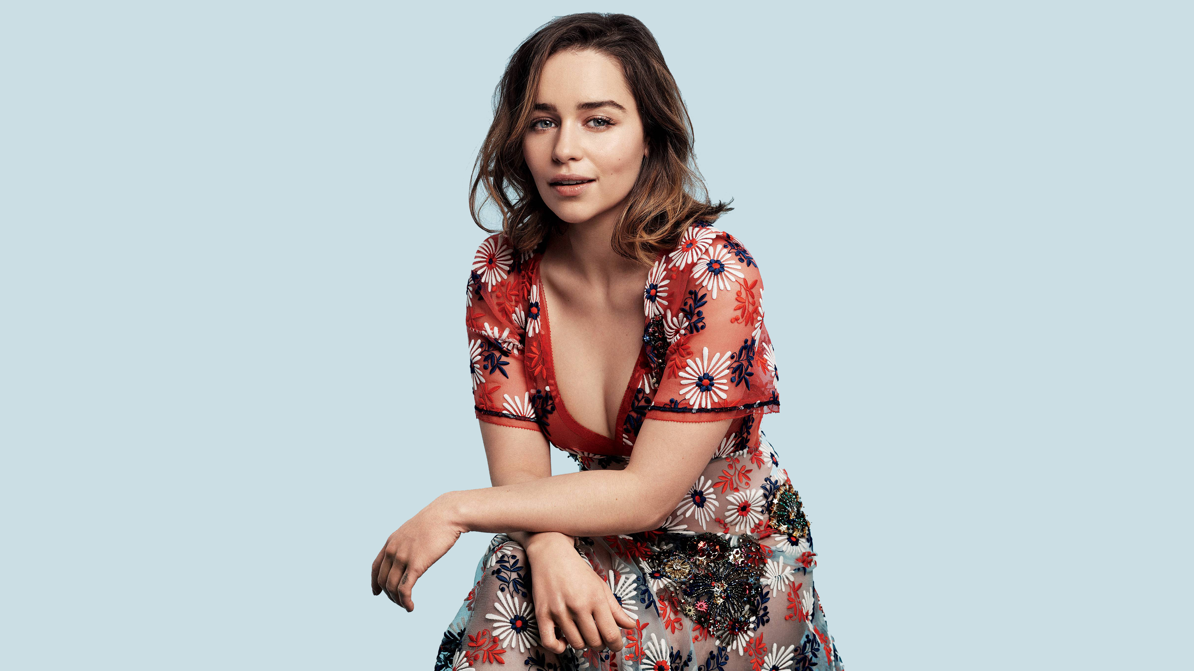 Wallpaper Emilia Clarke, HD, 4K, Celebrities