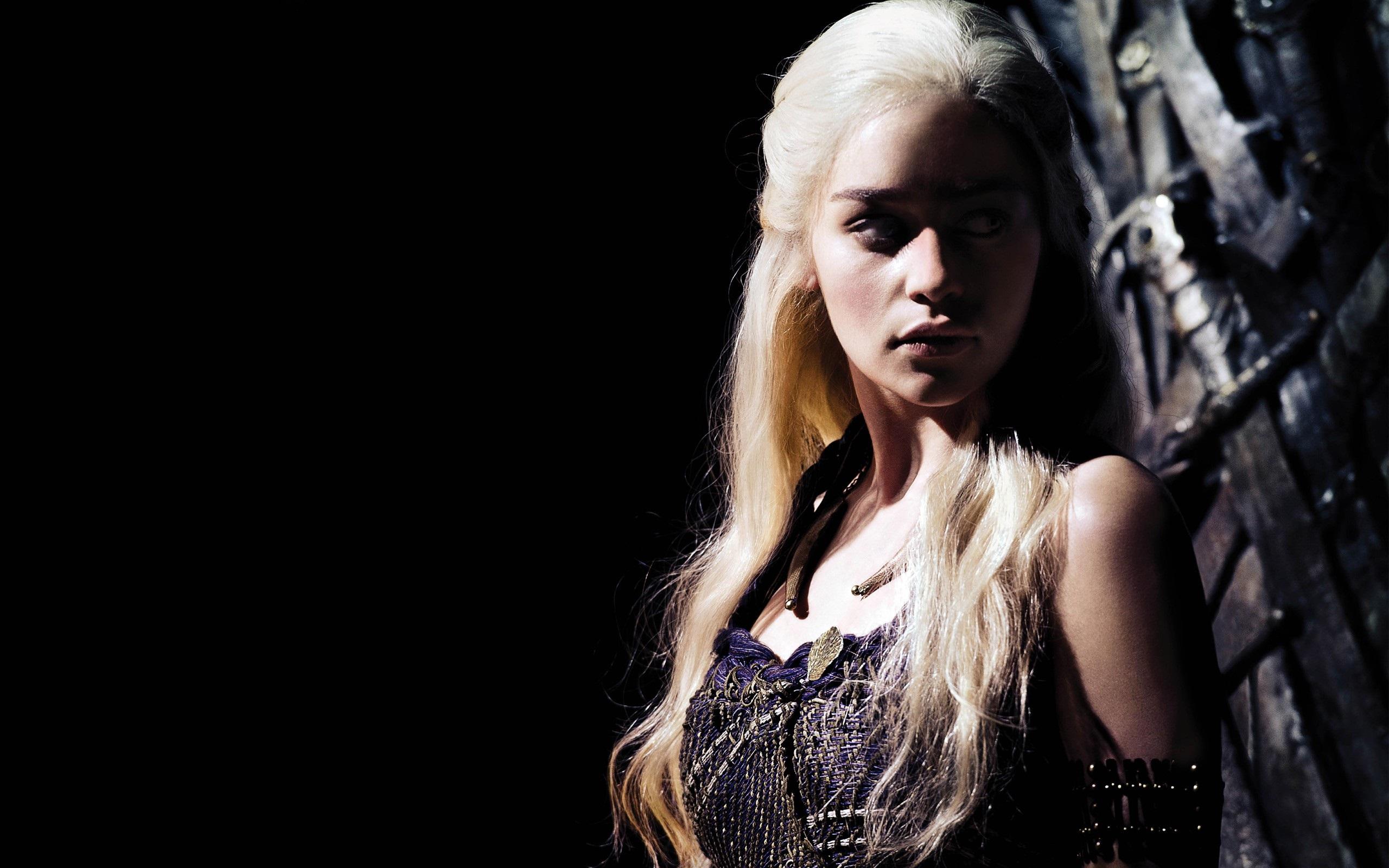 Wallpaper Emilia Clarke, Daenerys Targaryen, Game of Thrones, Season